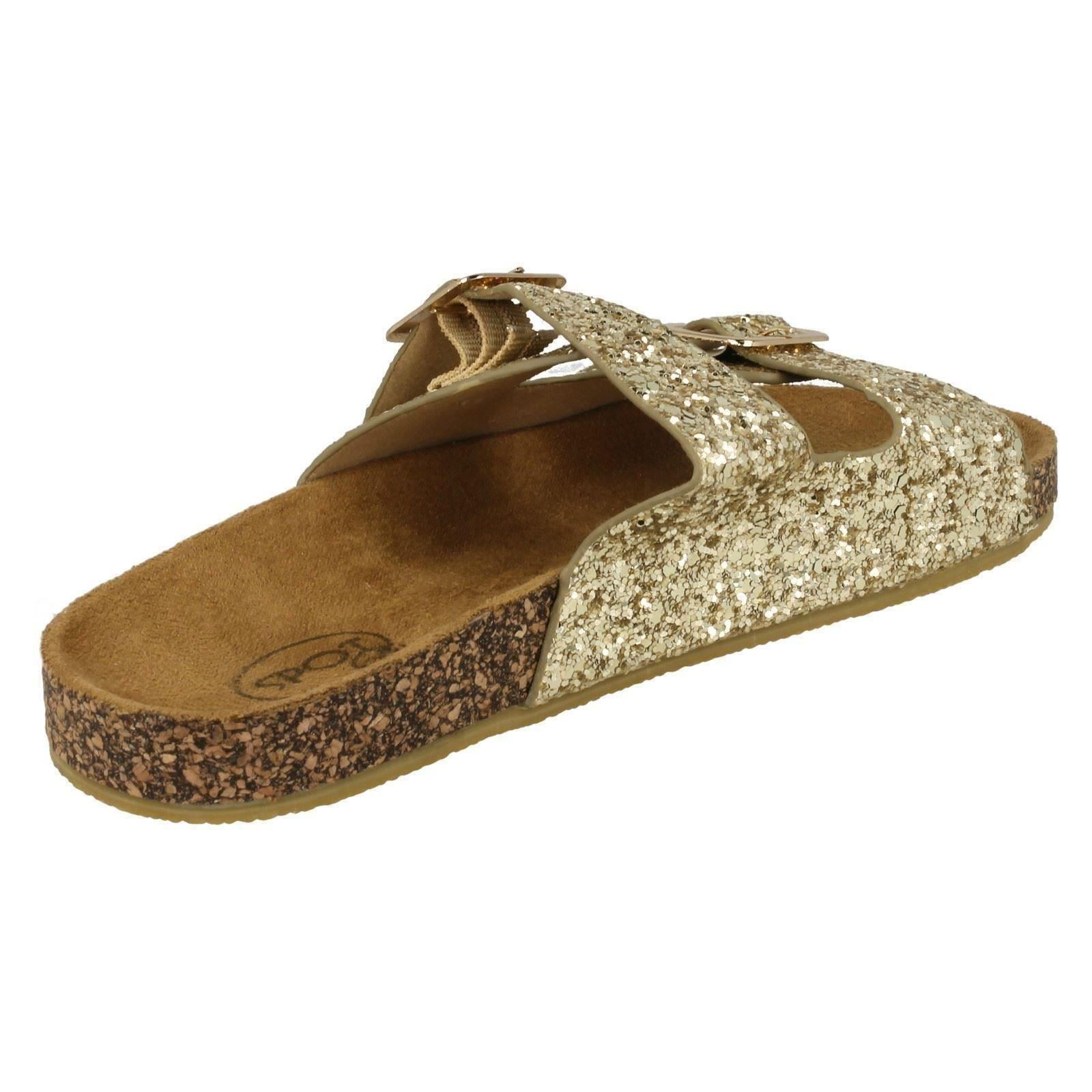 Mädchen Spot On Glitzer "Sandalen" - Bild 15 von 37