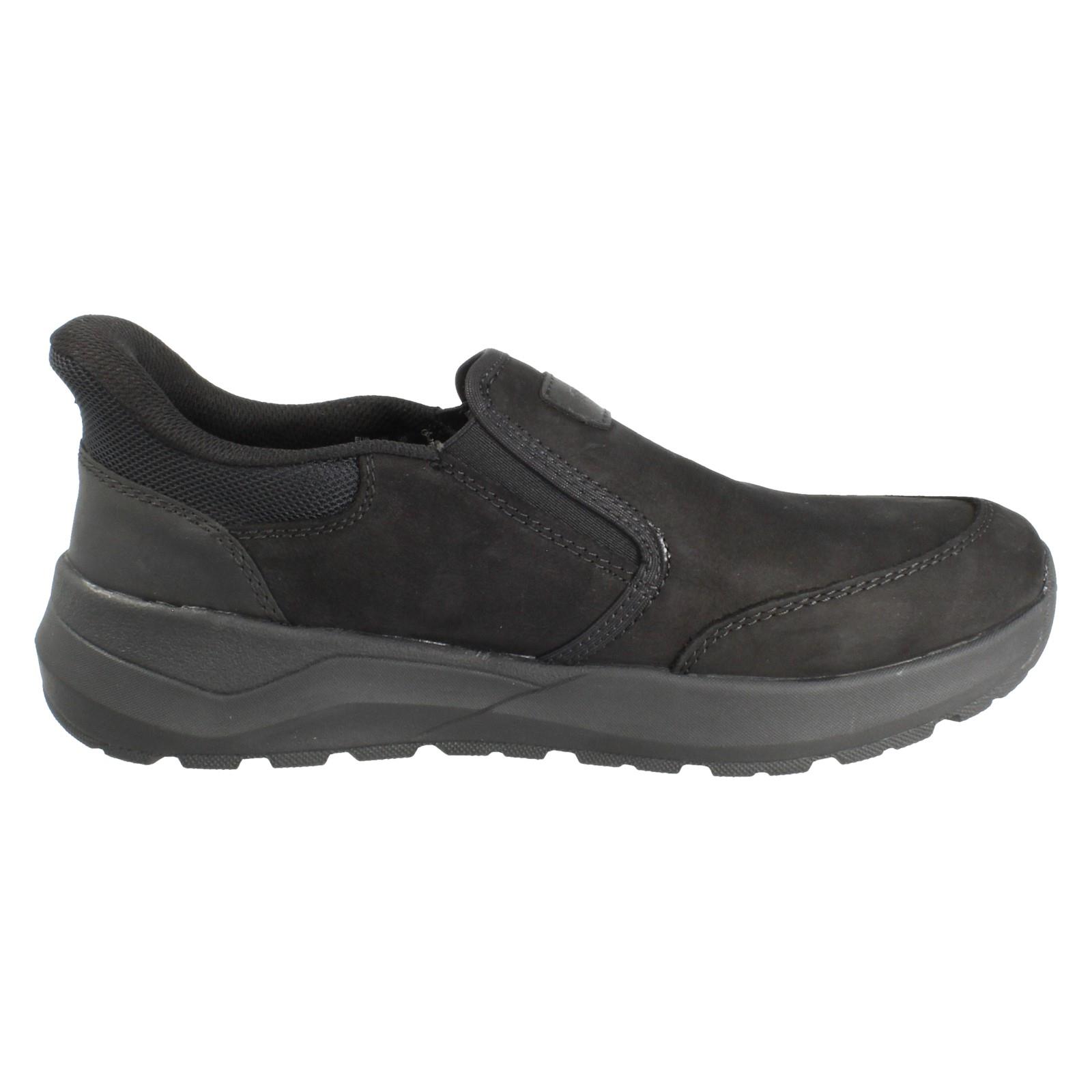 Hommes Rieker-Tex Cuir Prêt À Go à Enfiler Talons Mocassins Décontracté: 06052 - Picture 16 of 19