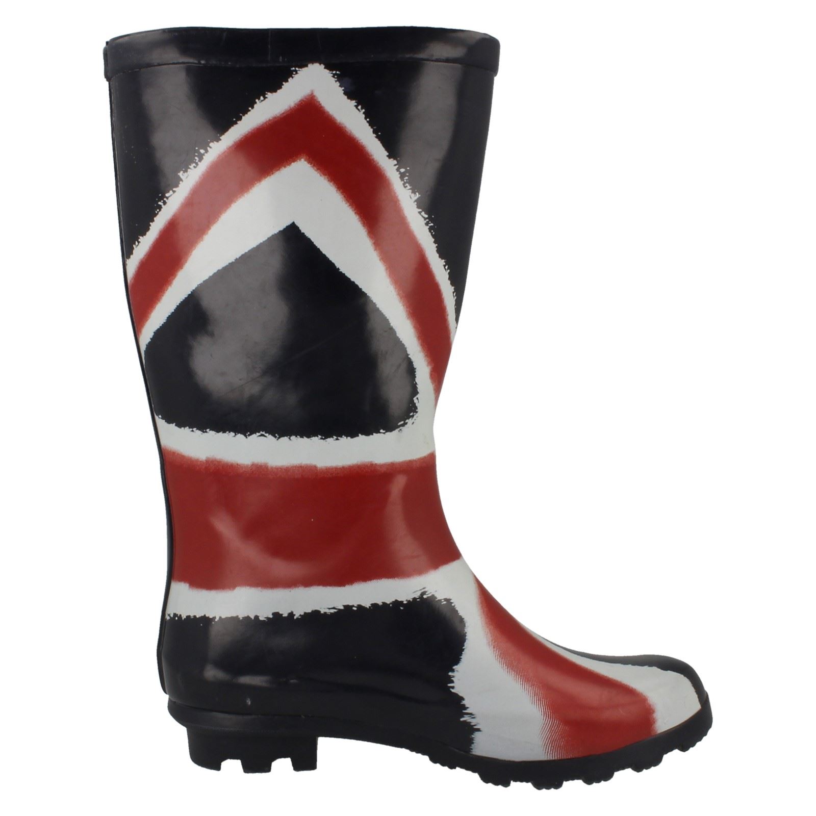 Botas unisex para niños Spot On Union Flag - Imagen 7 de 10