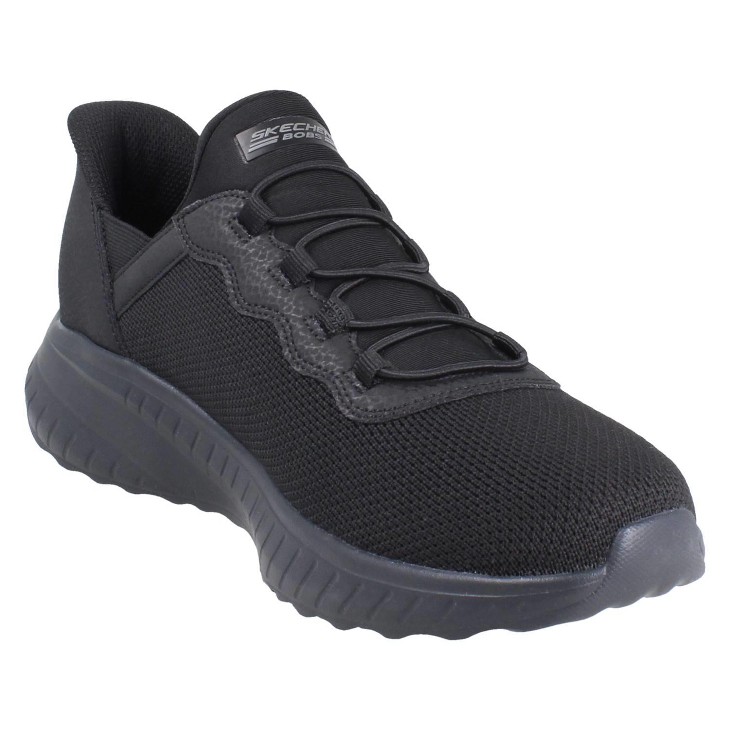 Hommes Skechers Vegan Slip-Ins Mains Gratuit Baskets à Enfiler Daily Hype 118300 - Picture 8 of 10