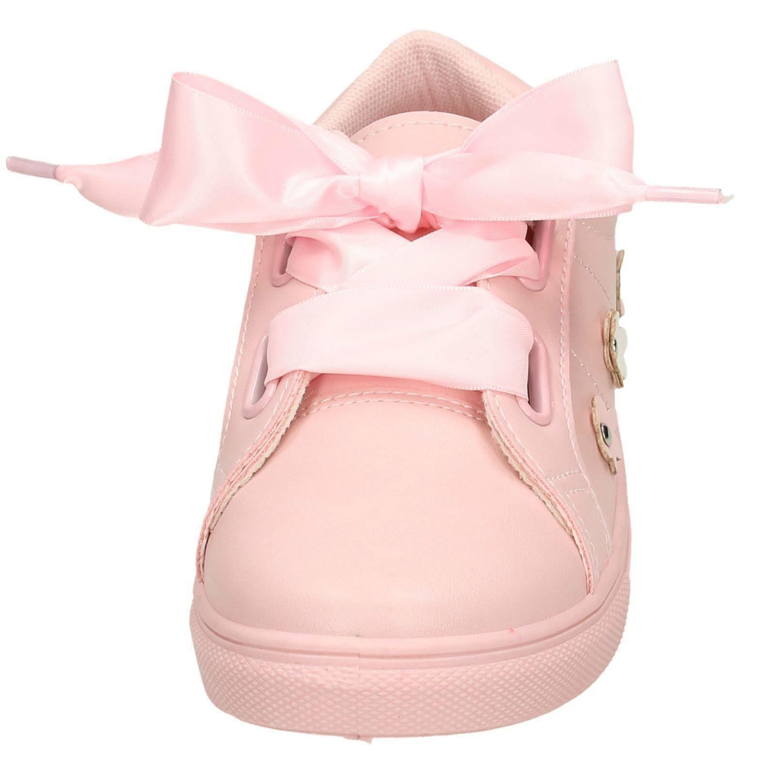 Girls Spot On Ribbon Lace 'Pumps' - Picture 16 of 28
