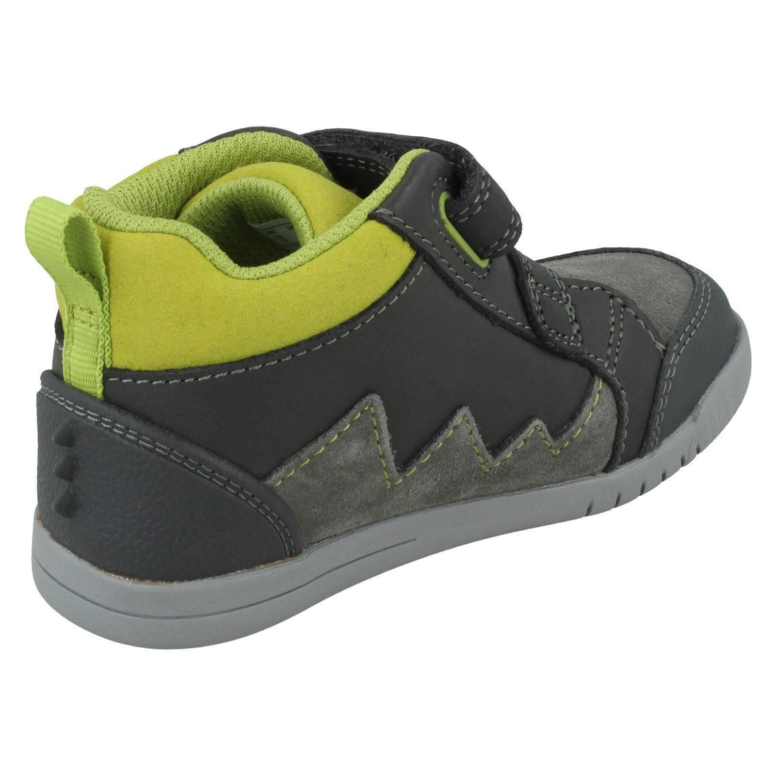 Botas Casual Para Niños Clarks Hasta El Tobillo Rex Park - Picture 5 of 28