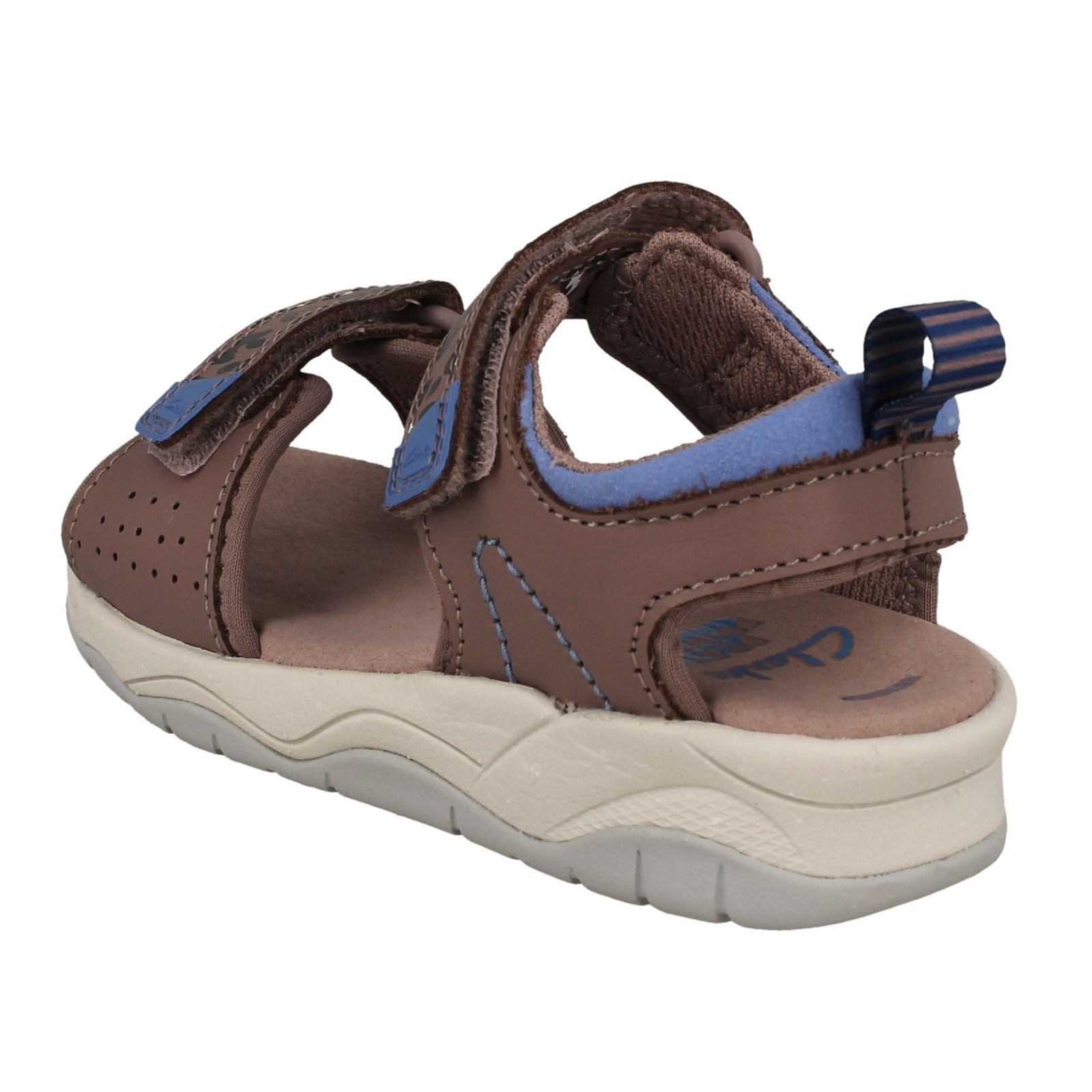 Girls PLAYPRINT Collection By Clarks Casual Paw Detailed Sandals Clowder Print - Imagen 4 de 19