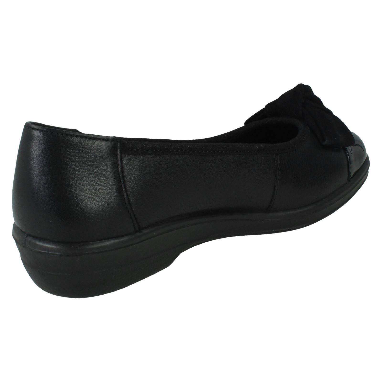 Ladies Padders Slip On Wedge Shoes Orient - Picture 6 of 28