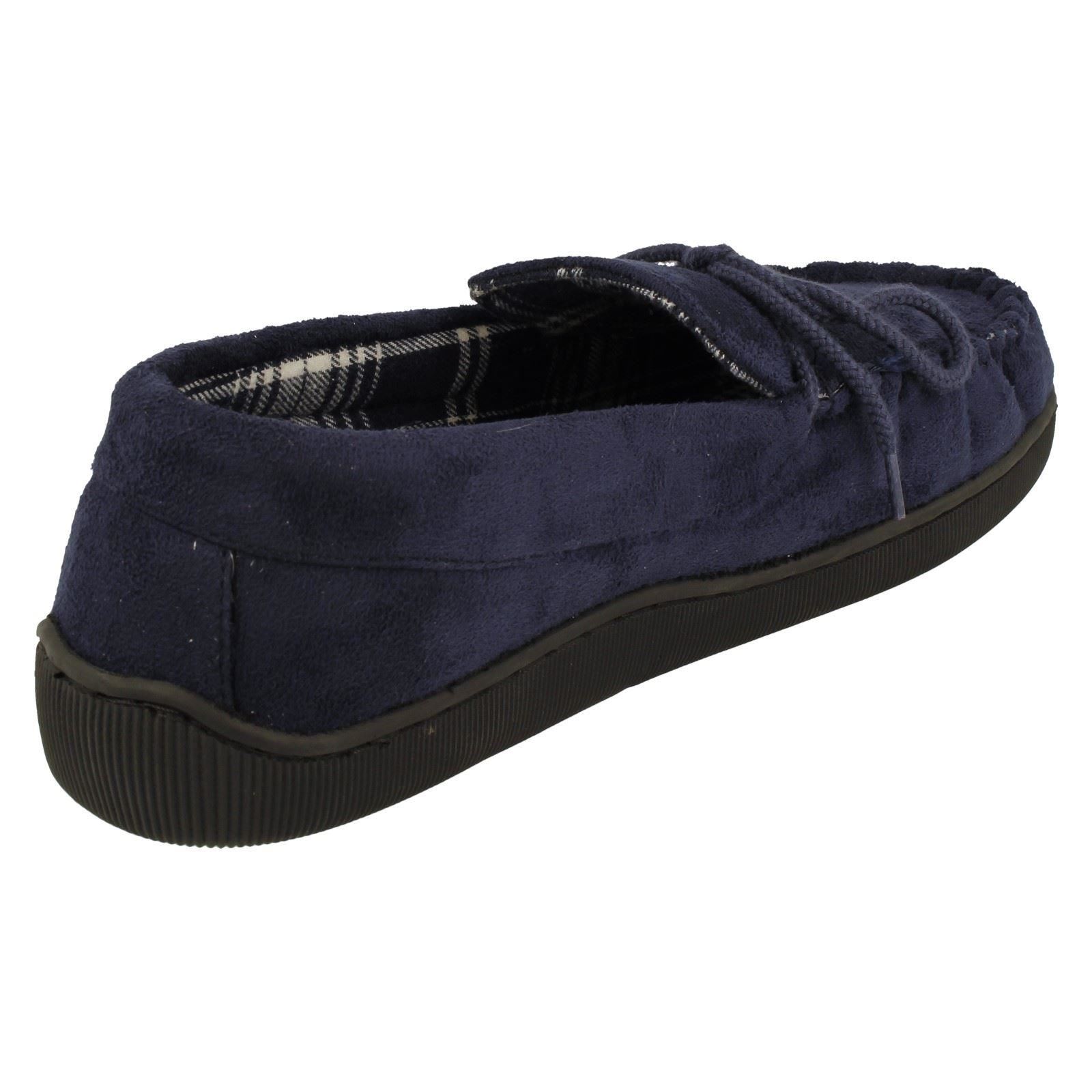 Mens Rosebank Casual Moccasin Slippers Ken-Mocc - Picture 6 of 10