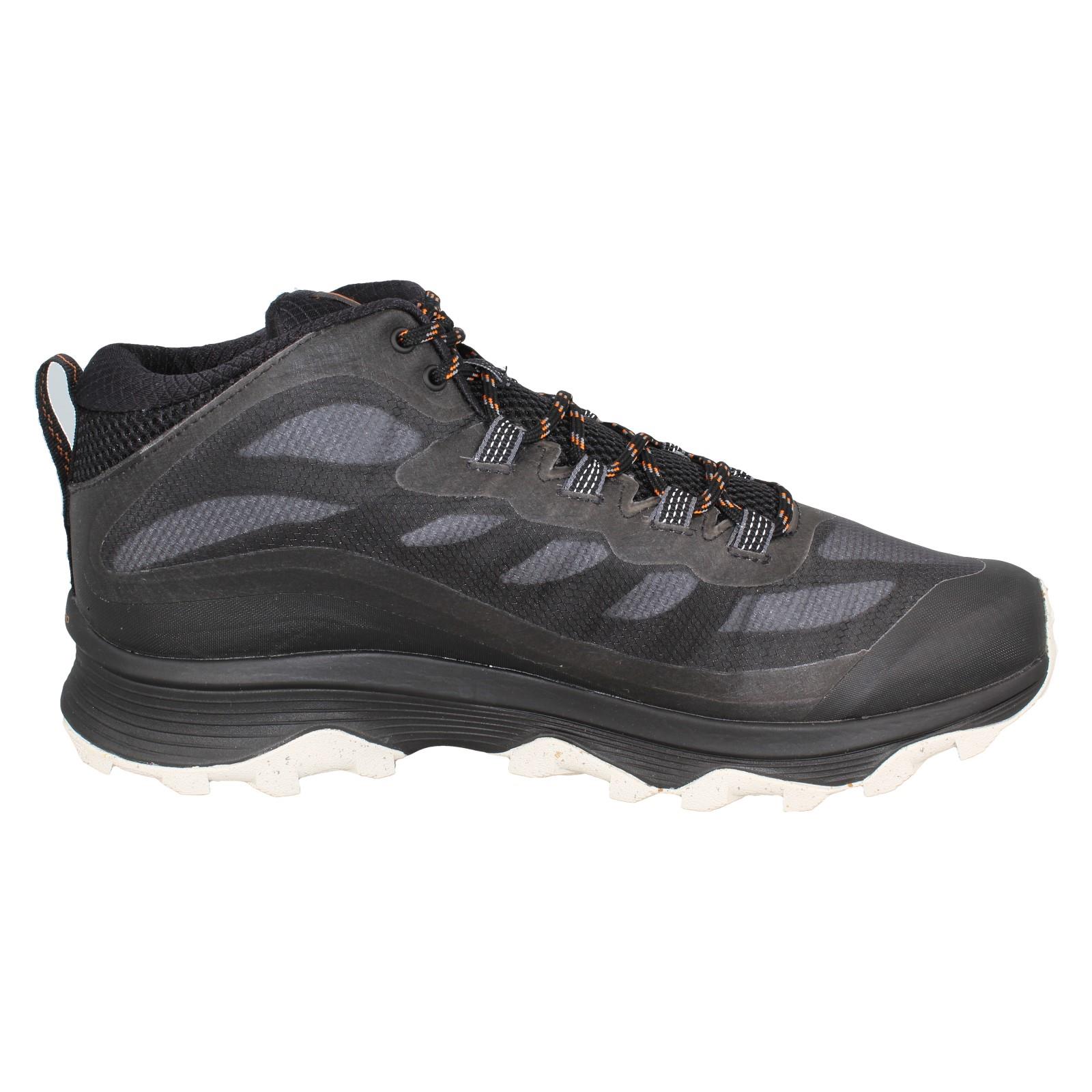 Hombres Impermeables Caminar Senderismo Suela Vibram Botas de Sendero Moab Speed Mid Gore-Tex - Imagen 7 de 10