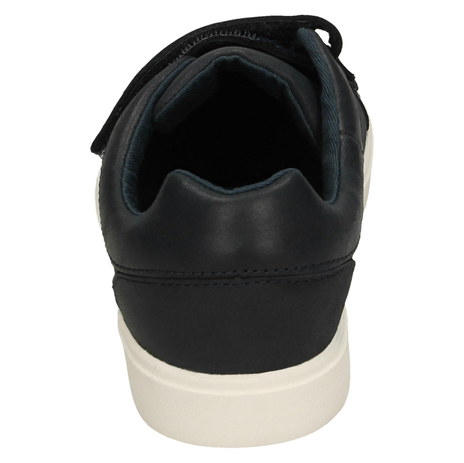 Childrens Unisex Clarks Hook & Loop Trainers City Oasis Lo K - Picture 5 of 19