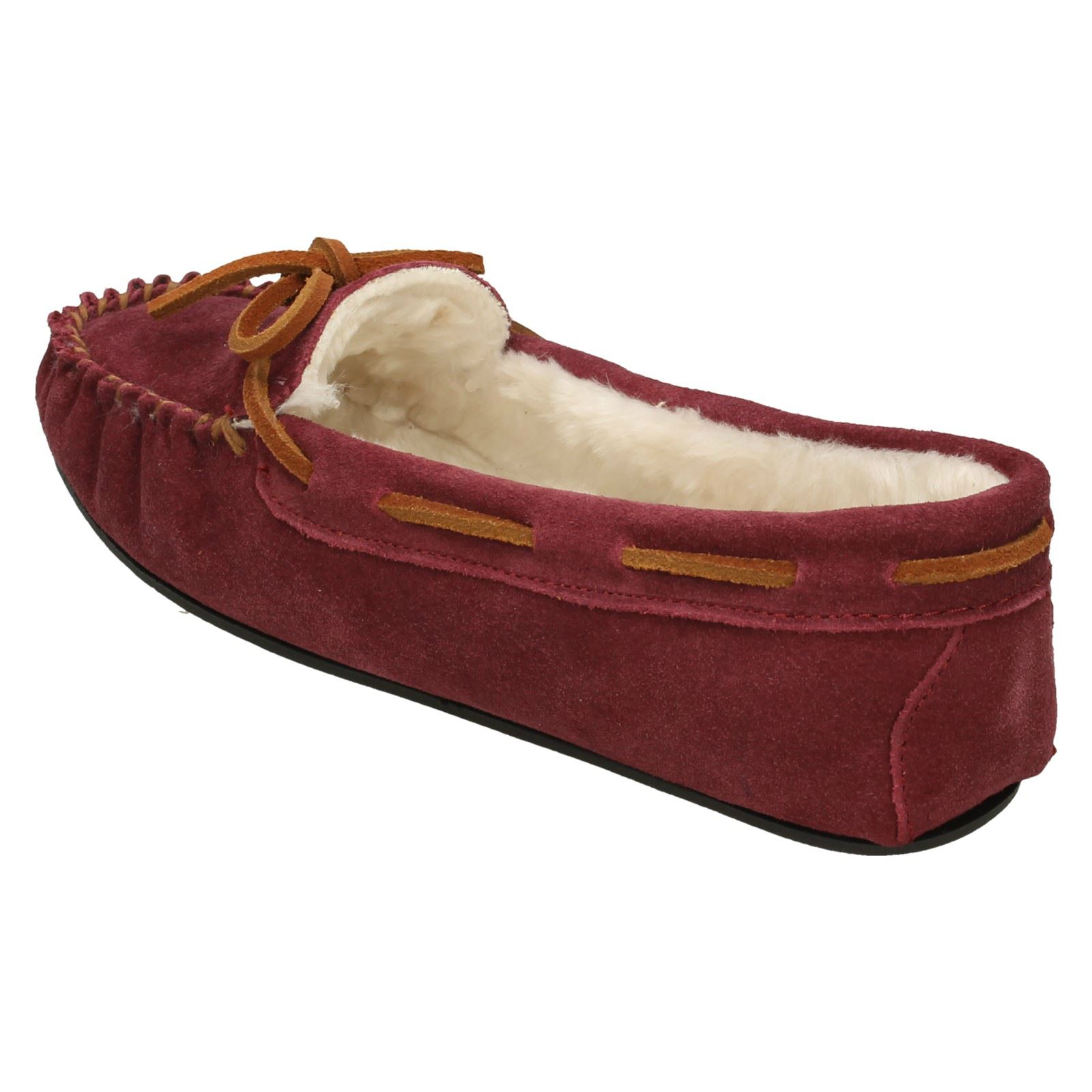 Ladies K's by Clarks Moccasin Slippers 'Wake Me' eBay