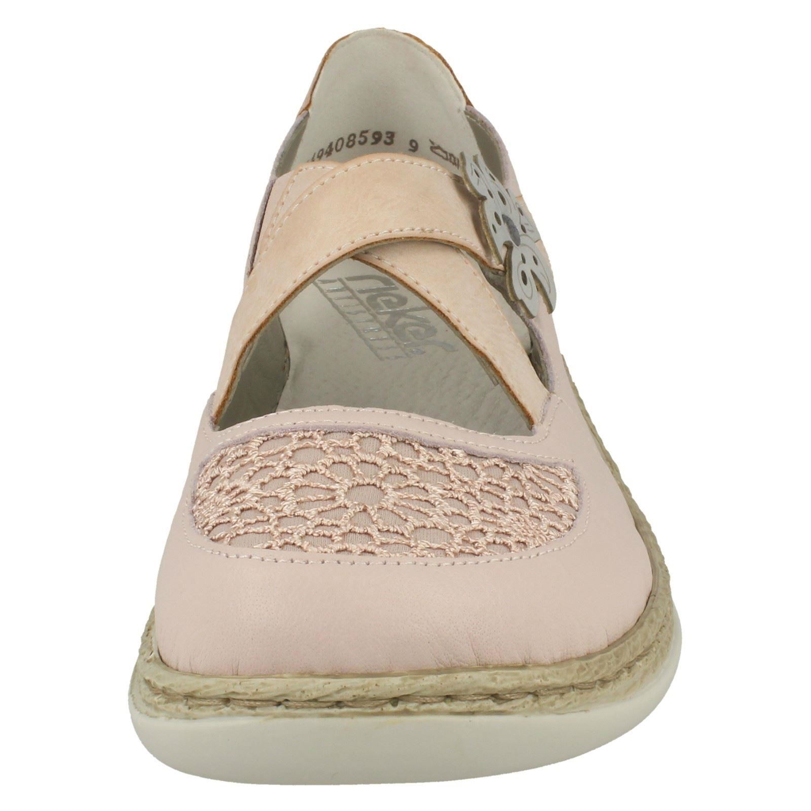 Ladies Rieker Cross Strap Casual Casual Casual shoes 464H0 255ef0 Ladies Rieker Cross Strap Casual Casual Casual shoes 464H0 255ef0