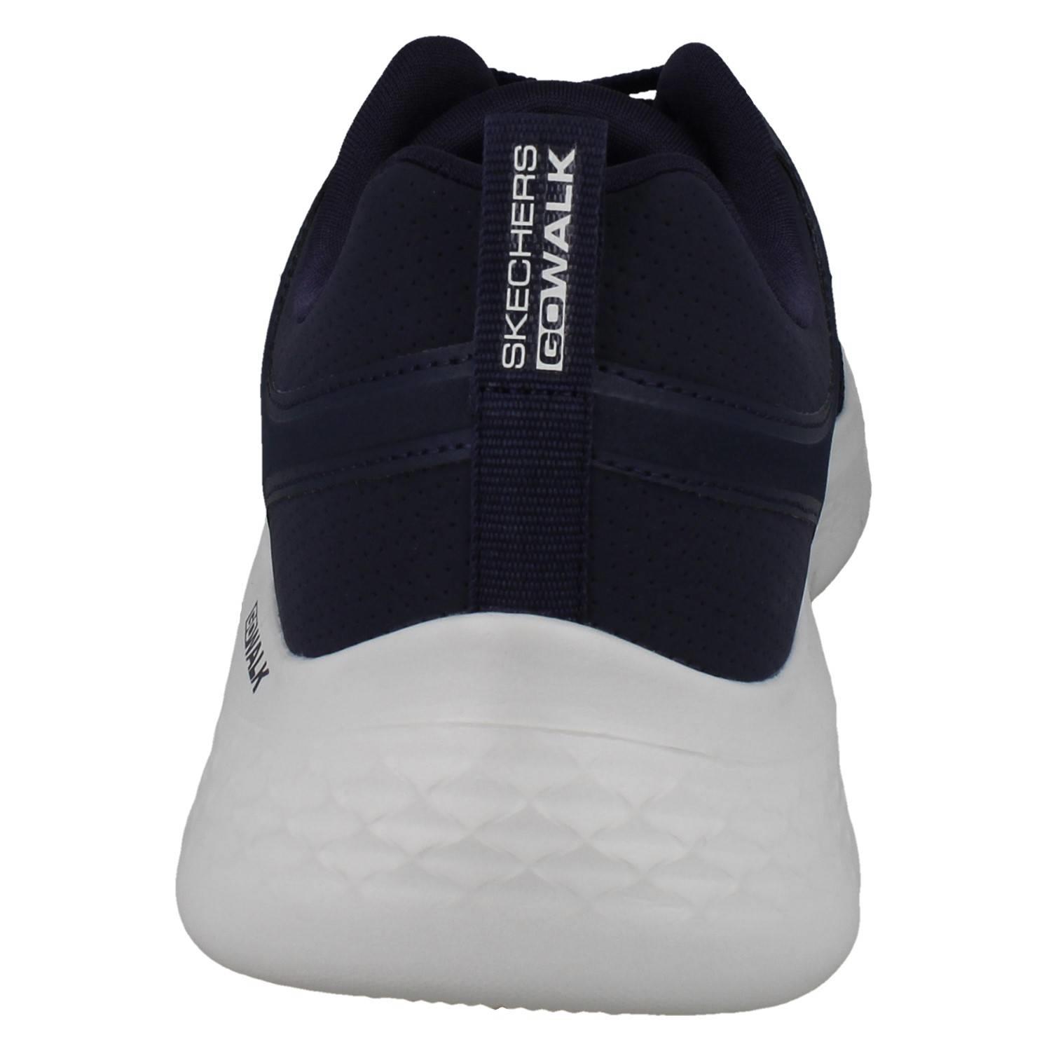 Uomo Skechers Air Cooled Lavabili per Vegani Pizzo Scarpe Ginnastica Independent - Picture 5 of 10