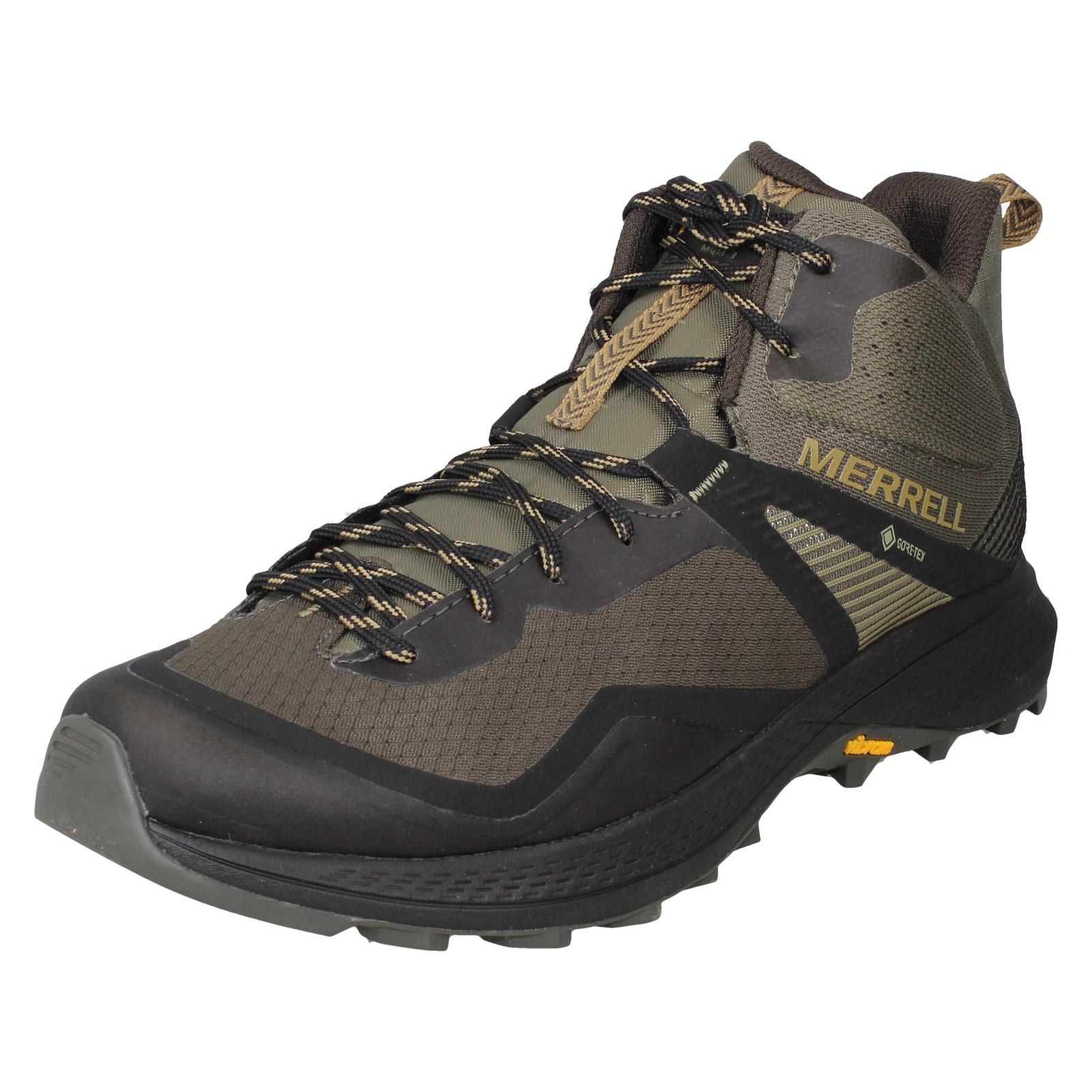 Botas para caminar para hombre Merrell Gore-Tex con suela vibram Mqm 3 Mid GTX J135577 - Imagen 2 de 10