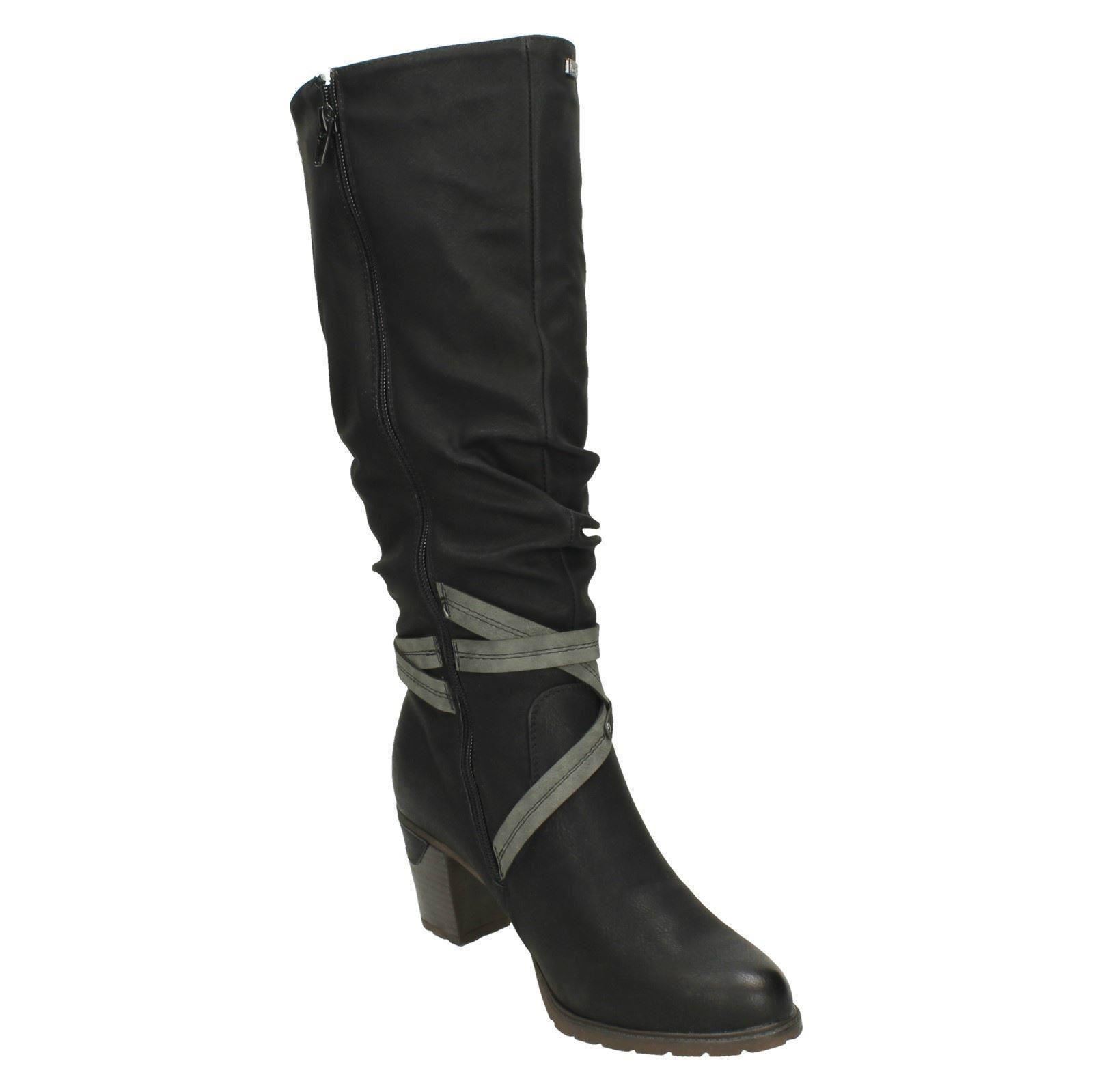 Damas Rieker 96054 botas Forro Caliente con detalle detalle con de correa de imitación b0351b Damas Rieker 96054 botas Forro Caliente con detalle detalle con de correa de imitación b0351b