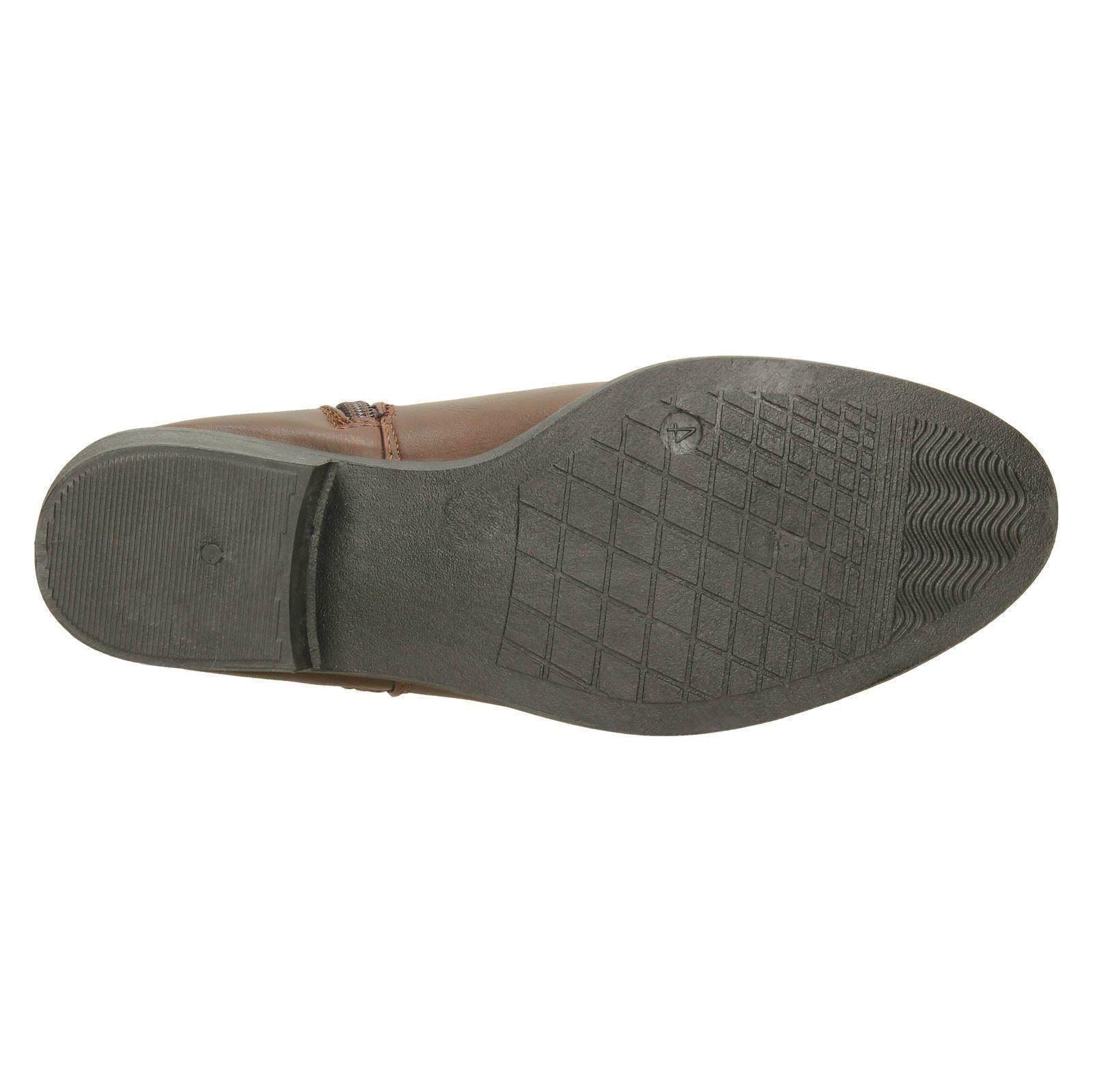 Botas al tobillo informales de tacón medio para dama F5R0736 - Imagen 19 de 19