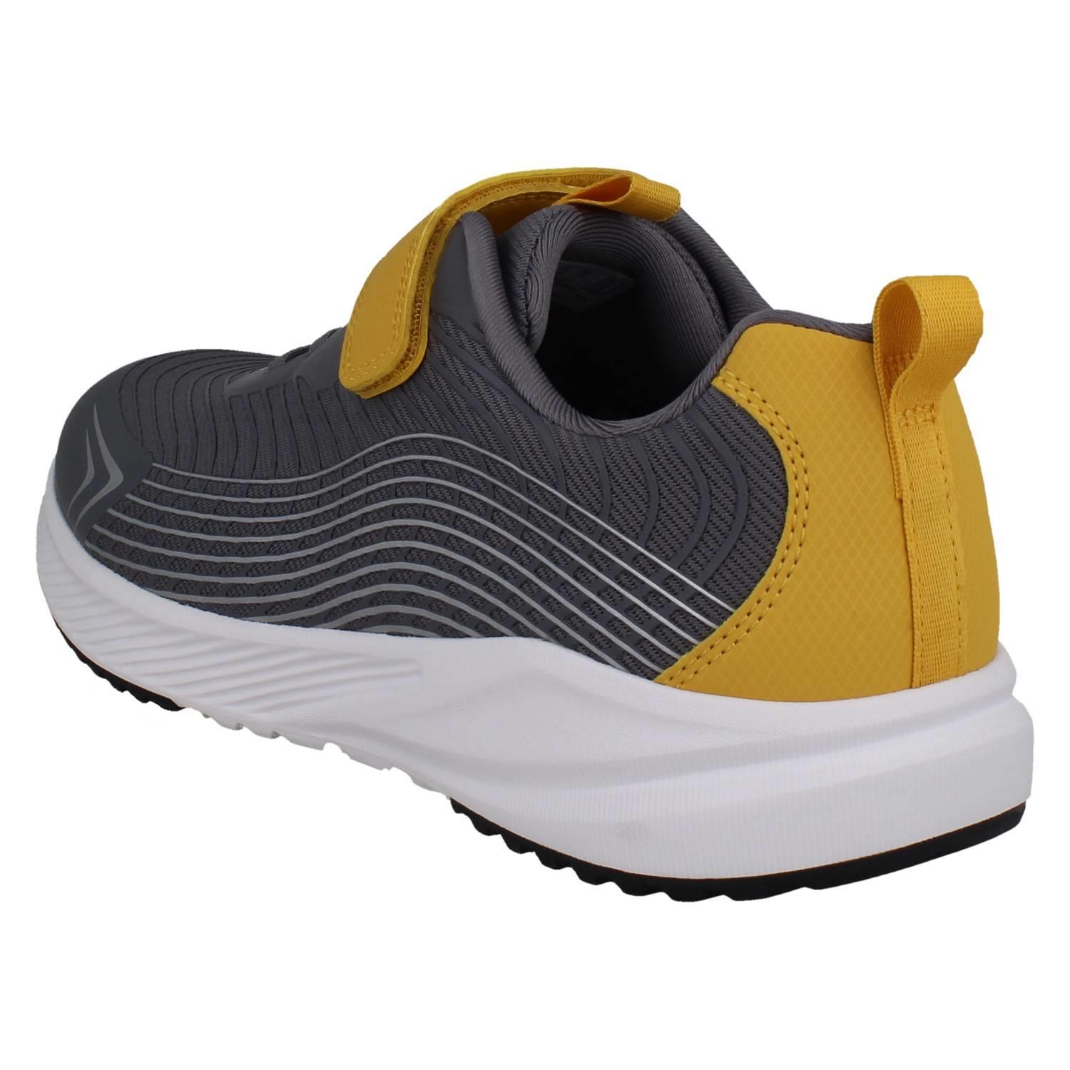Kids Clarks Padded Textile Breathable Lightweight Sports Trainers *Deyes Dash* - Picture 22 of 64