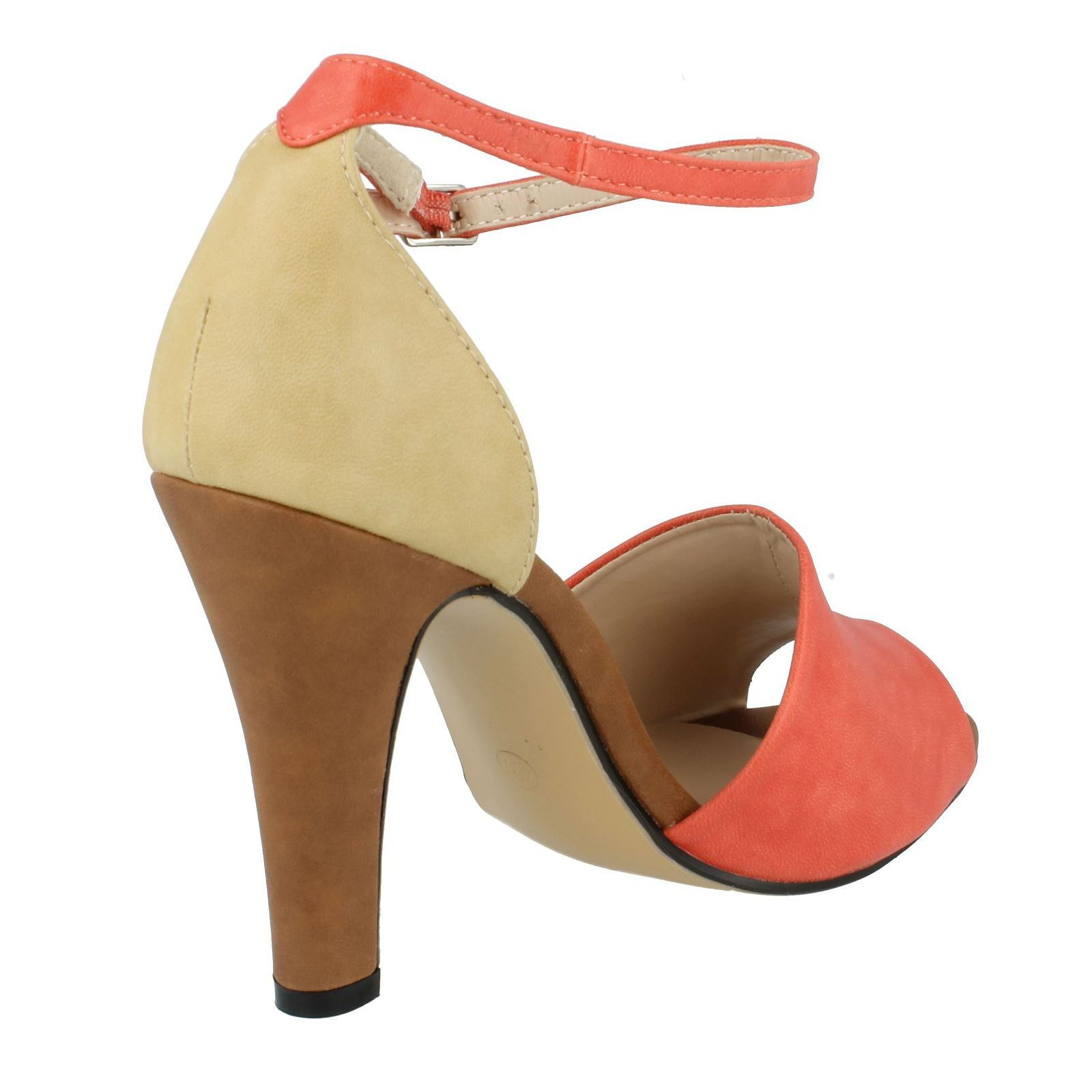"Sandalias de tacón" con correa al tobillo para damas Anne Michelle - Imagen 19 de 28