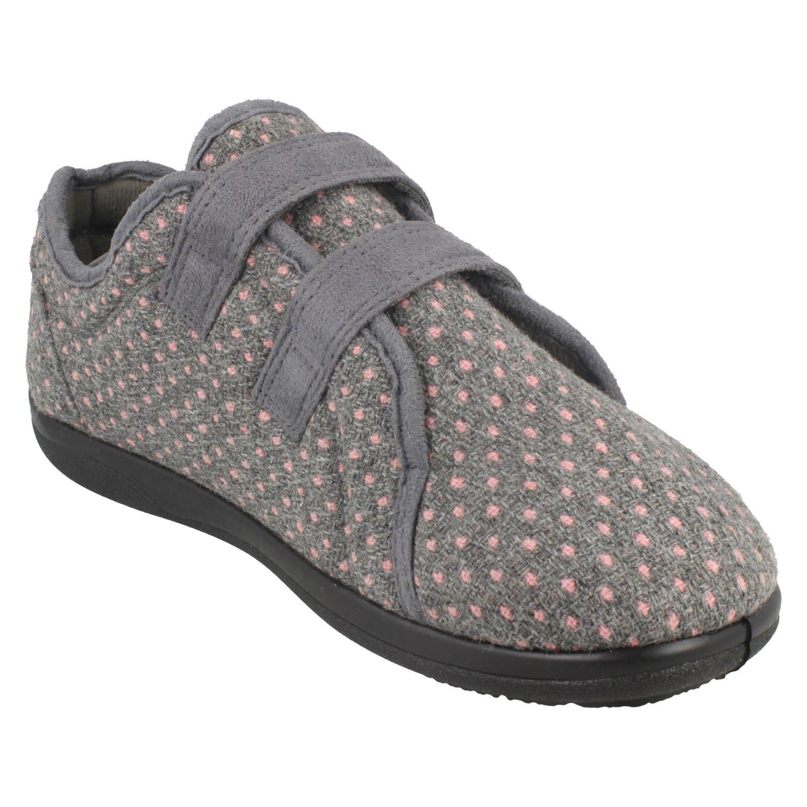 Ladies Padders Slipper Shoes Duo - Picture 8 of 19