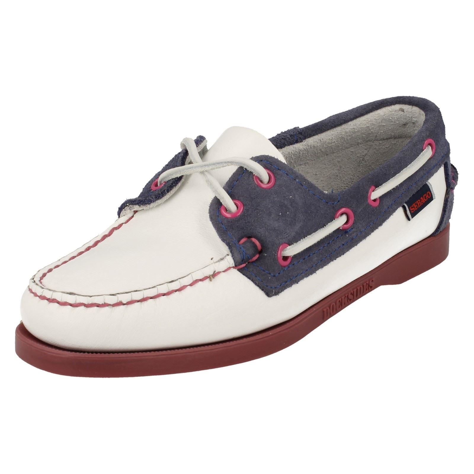 Ladies Sebago Casual Deck Shoes Spinnaker eBay