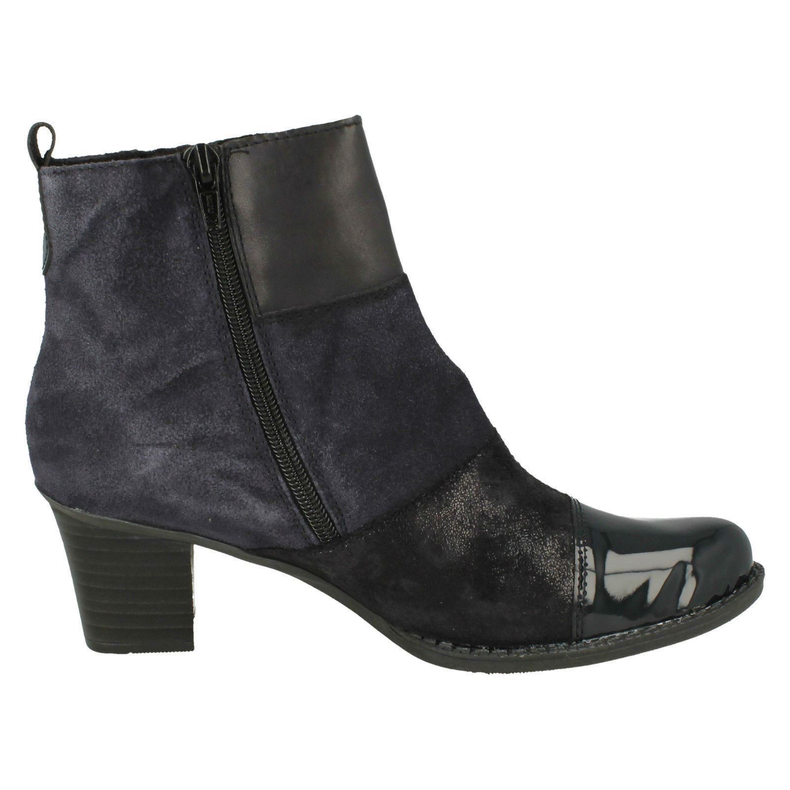Damas Rieker botas Patchwork Tobillo botas Rieker Z7686 d6fe47 Damas Rieker botas Patchwork Tobillo botas Rieker Z7686 d6fe47