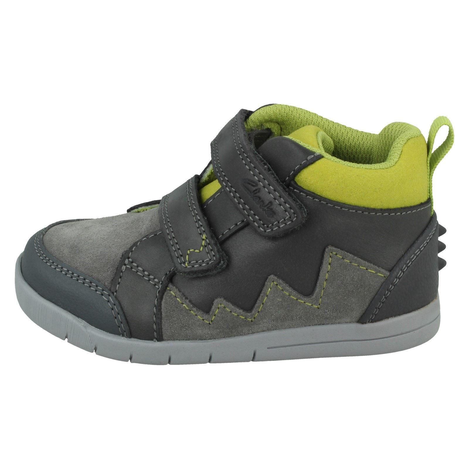 Botas Casual Para Niños Clarks Hasta El Tobillo Rex Park - Picture 8 of 28