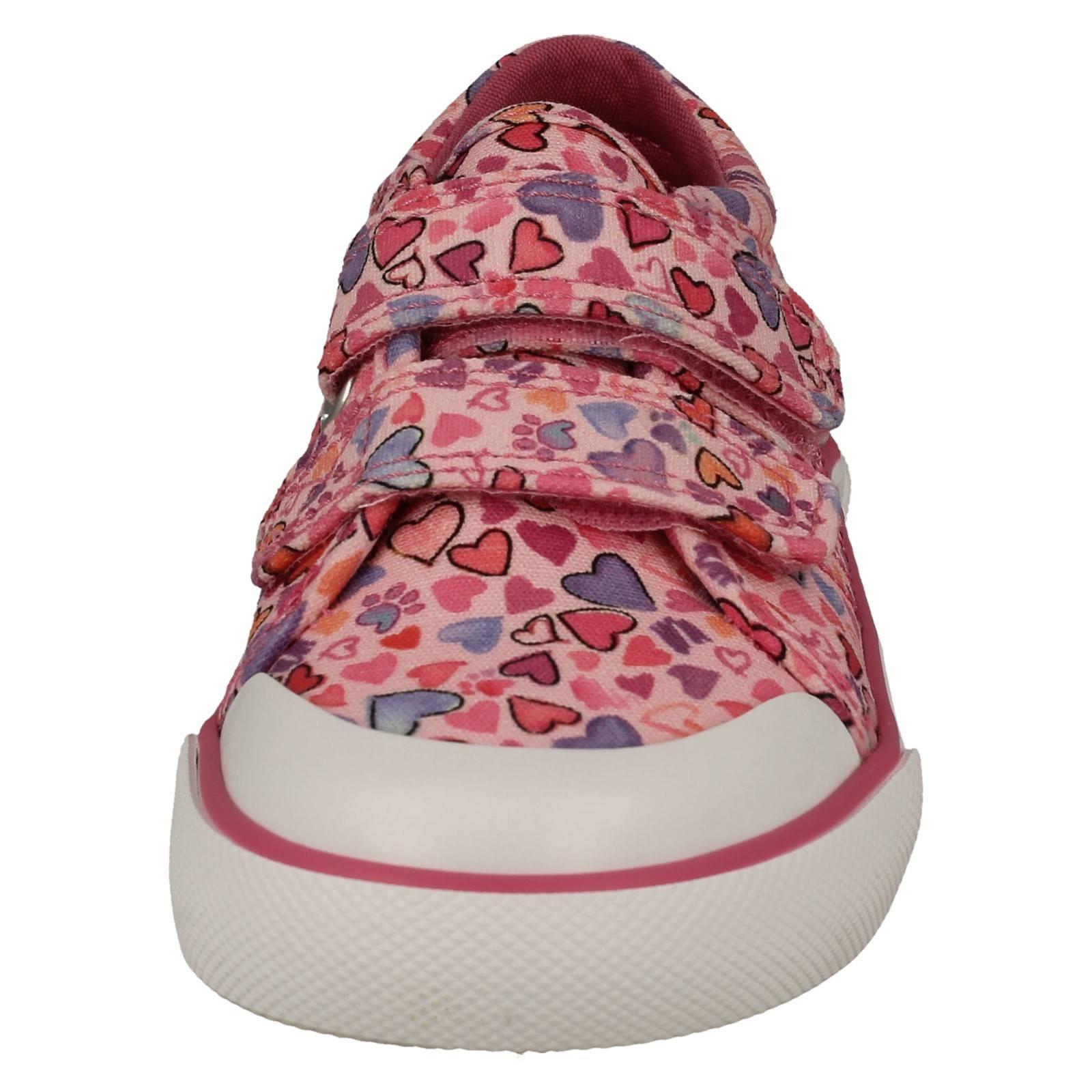 Mädchen Startrite Canvas Sommerschuhe maschinenwaschbar Herz detailliert Loveheart - Bild 9 von 10