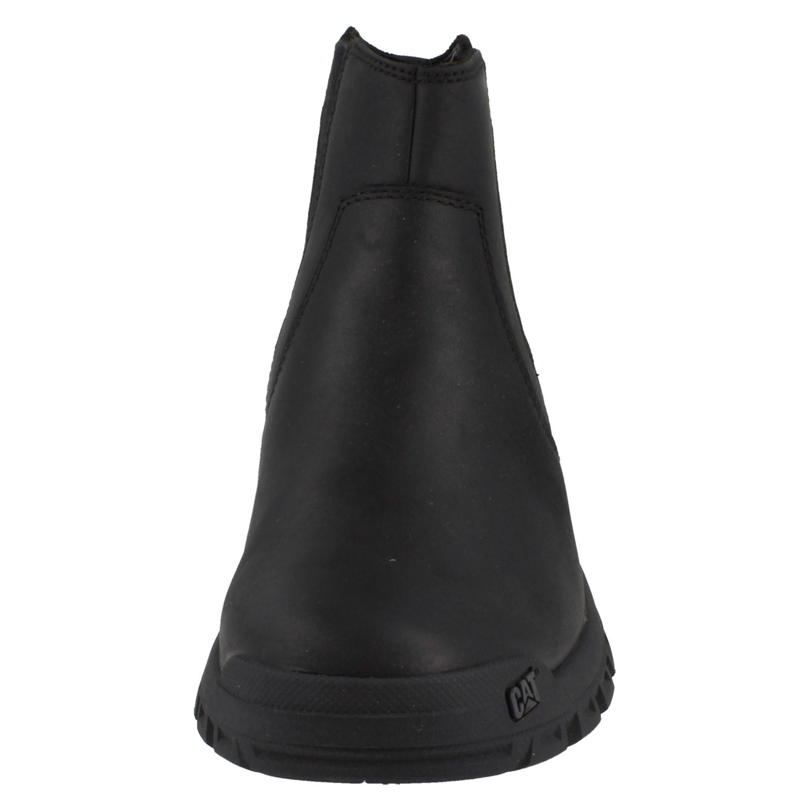 Herren Caterpillar Leder Händler Stiefel Threshold Chelsea Stiefel - Bild 9 von 19