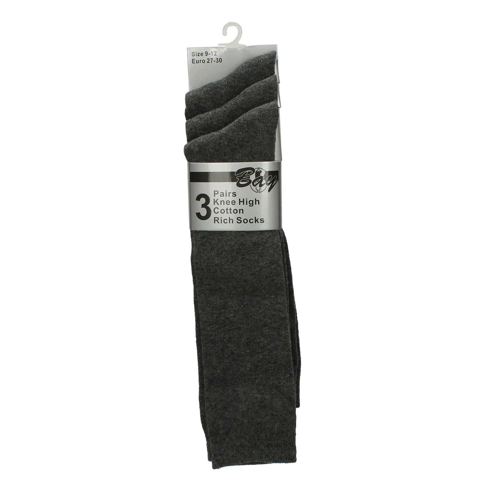 Girls Bay Knee High Cotton Rich Socks - Picture 3 of 4