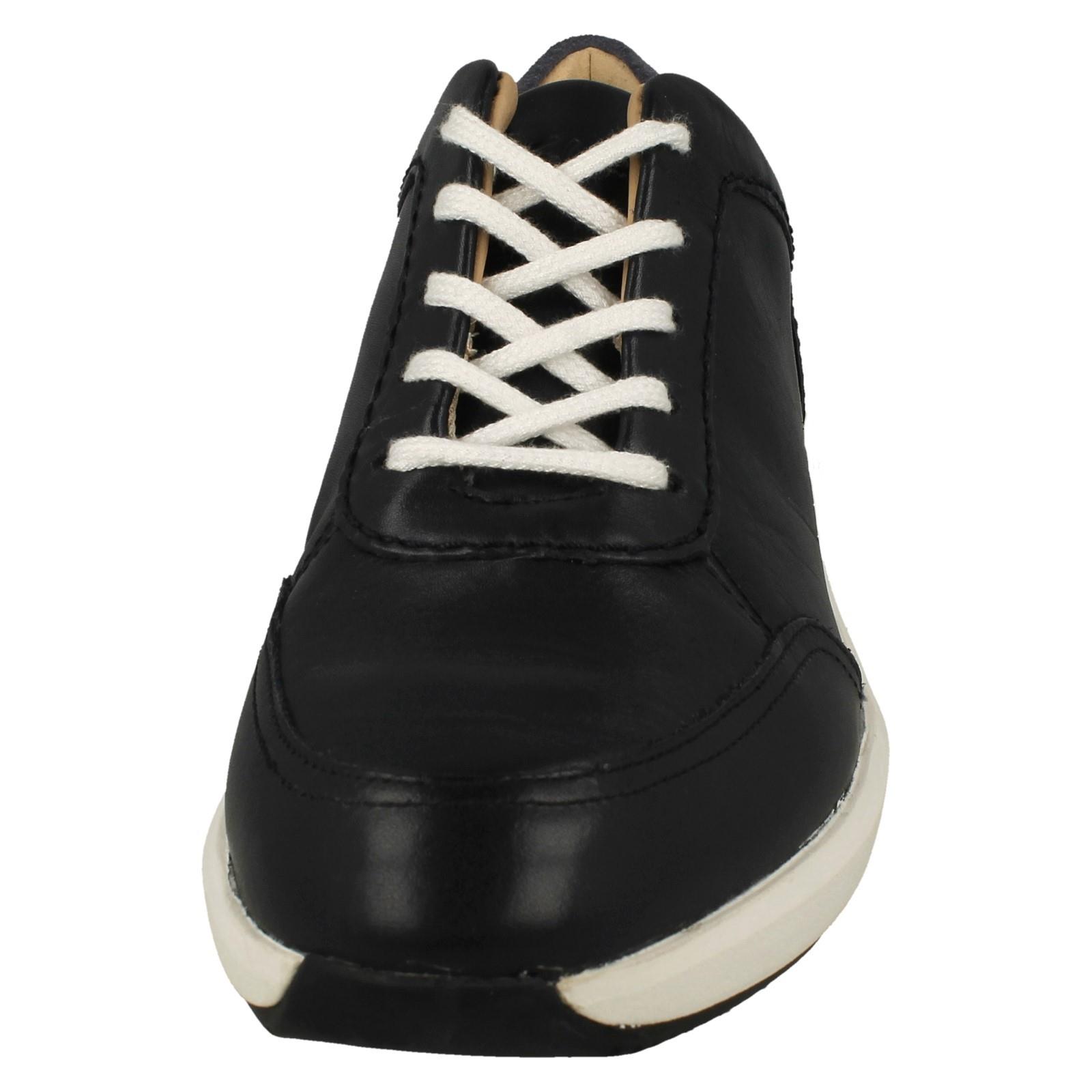 "Elegantes entrenadores de tacón con cordones ""Un Rio Mix"" para damas Clarks - Imagen 9 de 10