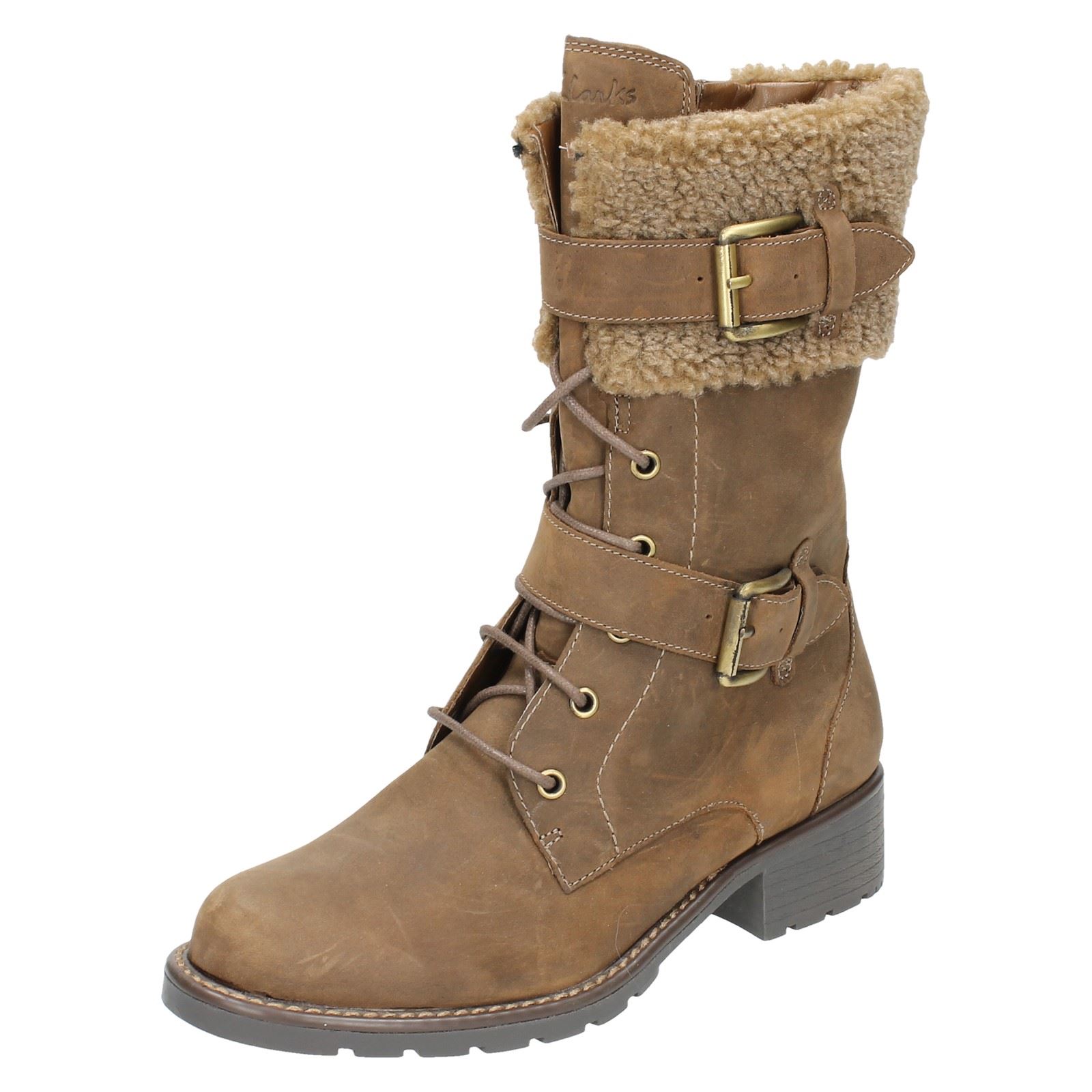 pour Casual Boots brun Clarks femme orinoco Prix 'Claracco' BqExP