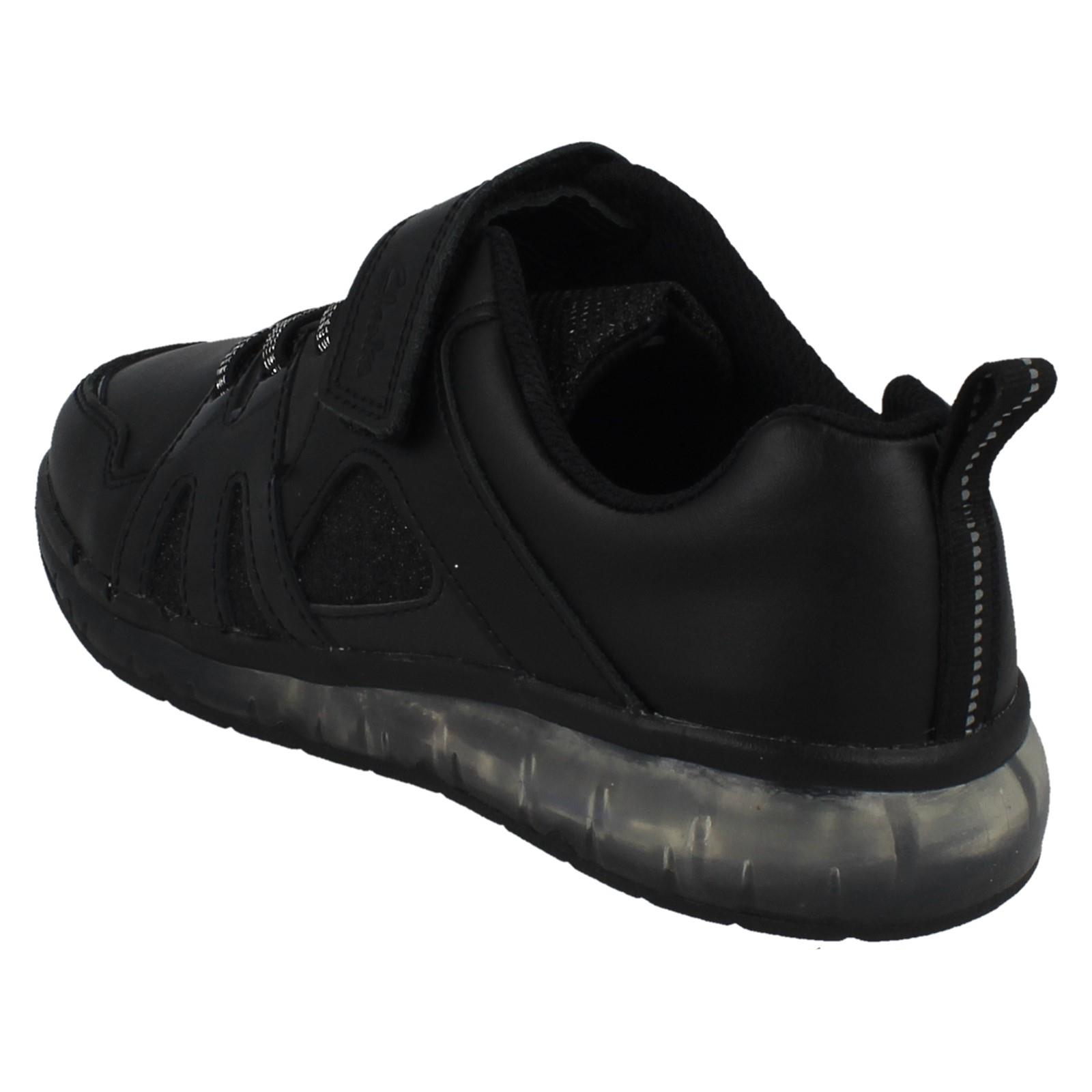 Girls Clarks Casual Trainers Spark Glow O - Picture 10 of 10
