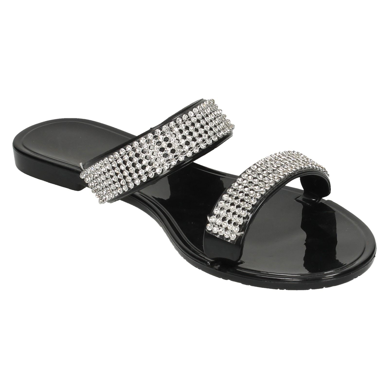 Spot On Mules /à strass Femme