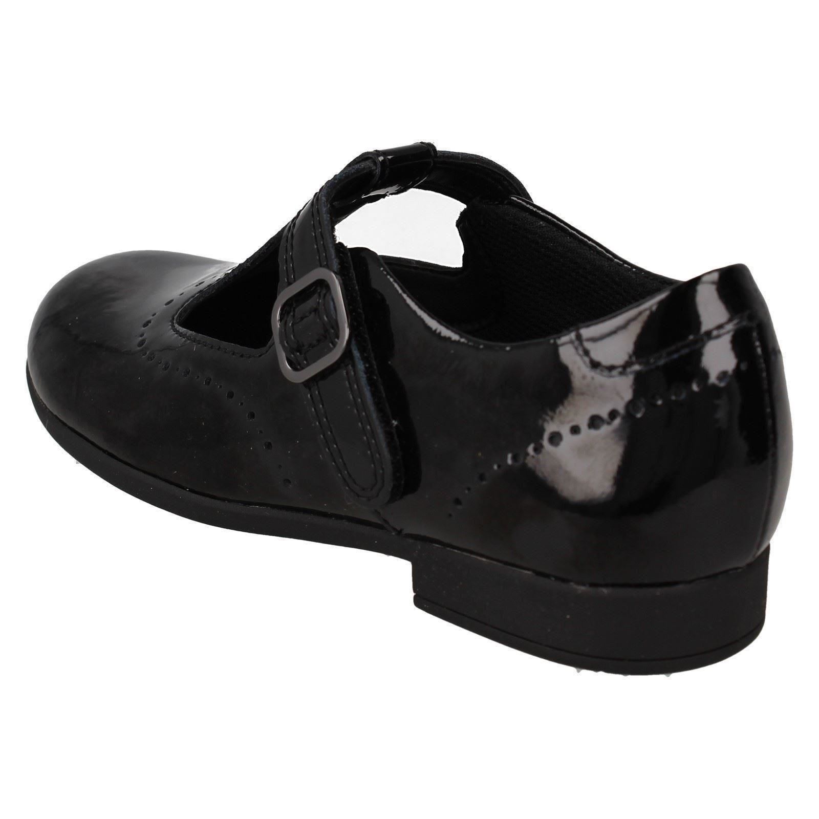 Girls Clarks T-Bar Detailed School Shoes Scala Seek - Picture 13 of 19