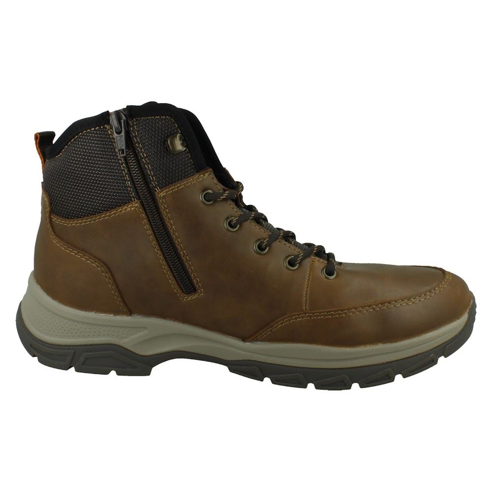 Mens Rieker-Tex Water Resistant Lace Up and Zip Extra Width Ankle Boots 30230 - Picture 7 of 10