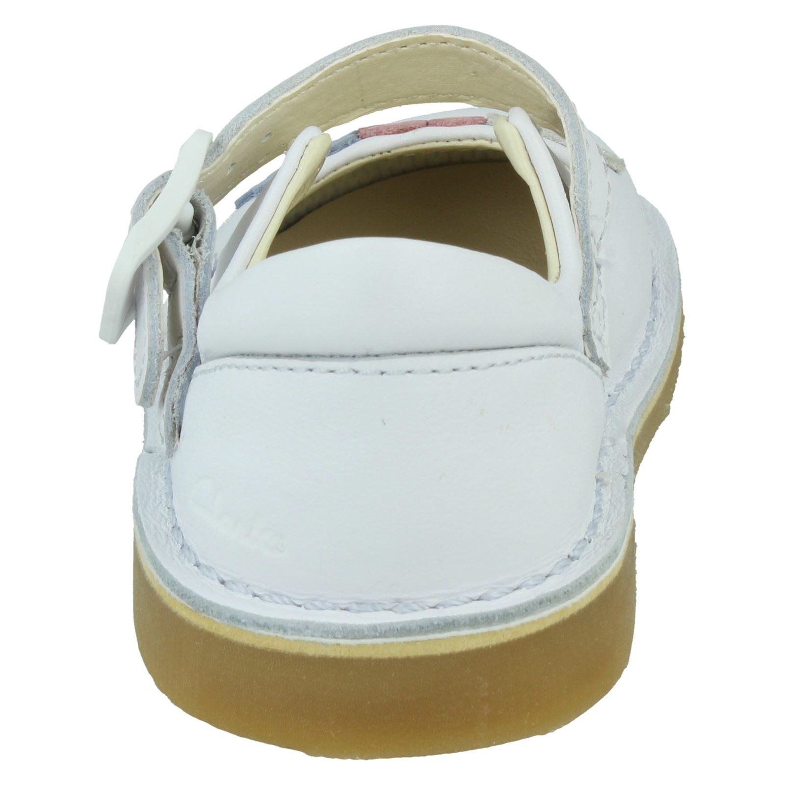 Zapatos informales de cuero con gancho y bucle para niñas Clarks gema cometa - Imagen 14 de 19