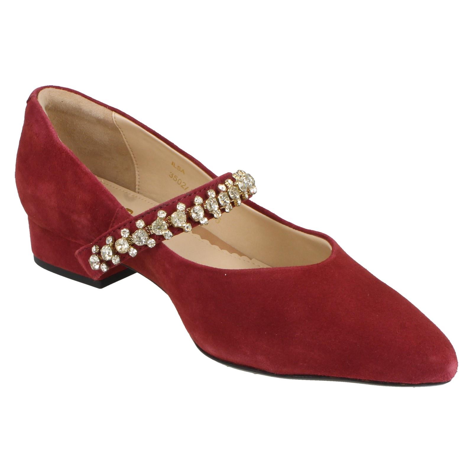 Scarpe Da Donna Van Dal Con Tacco A Blocco Di 2.5 CM Con Dettaglio Con Cinturino - Picture 17 of 19