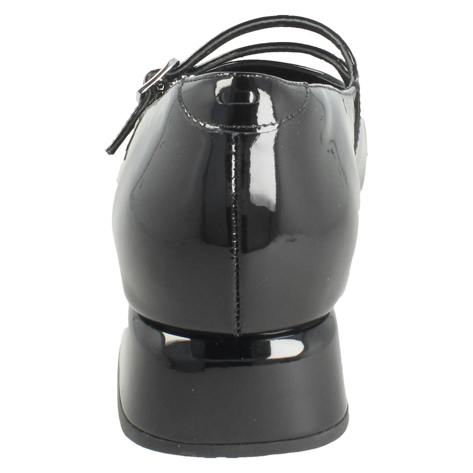 Ladies Clarks Mary Jane Buckle Fastening Smart Shoes Daiss 30 Shine - Picture 5 of 37