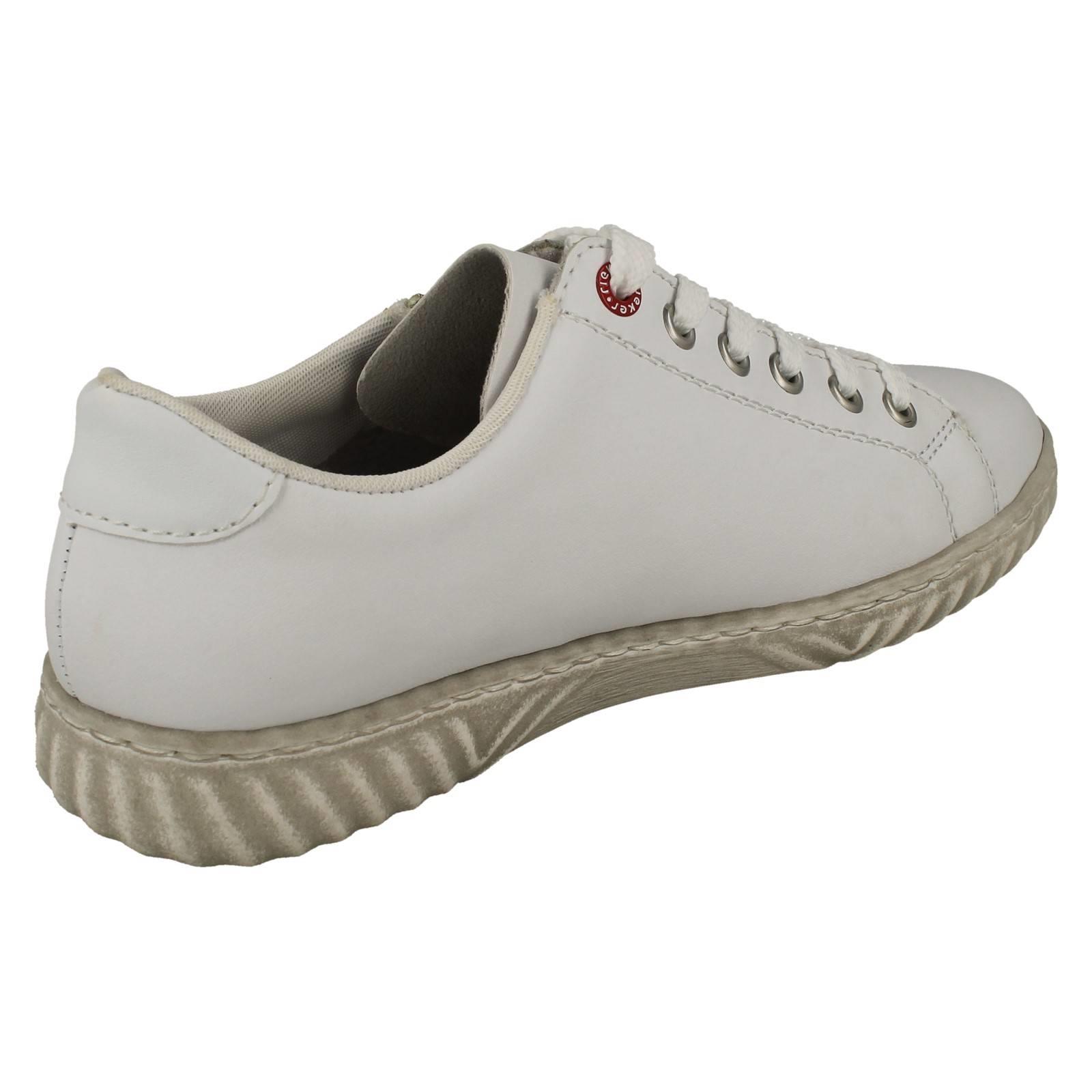 Damas Rieker con cremallera detallada antiestrés entrenador destacado 'N0900' - Imagen 15 de 19