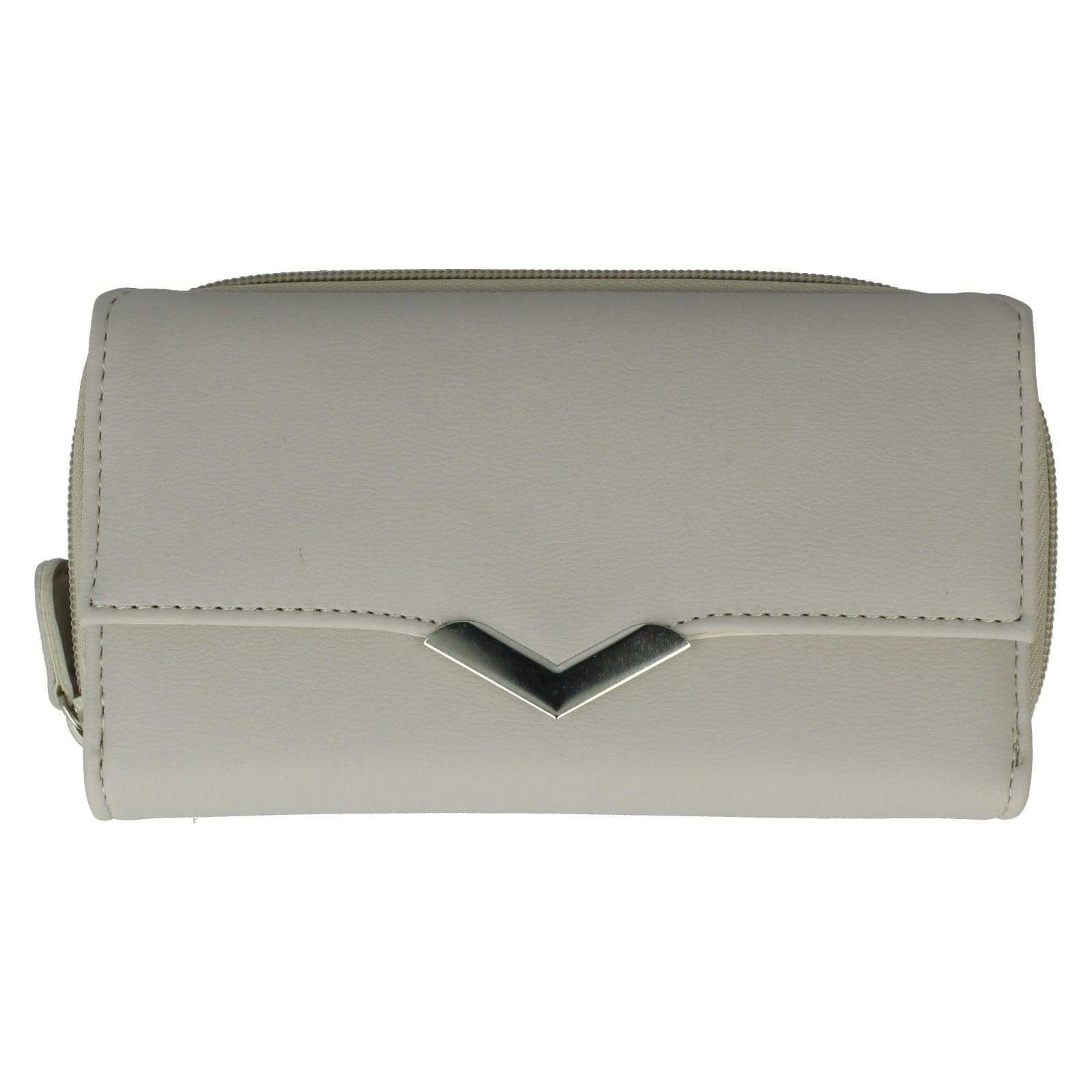 Ladies Nicole Brown Metallic Detail Purses "JBPS172" - Picture 7 of 16