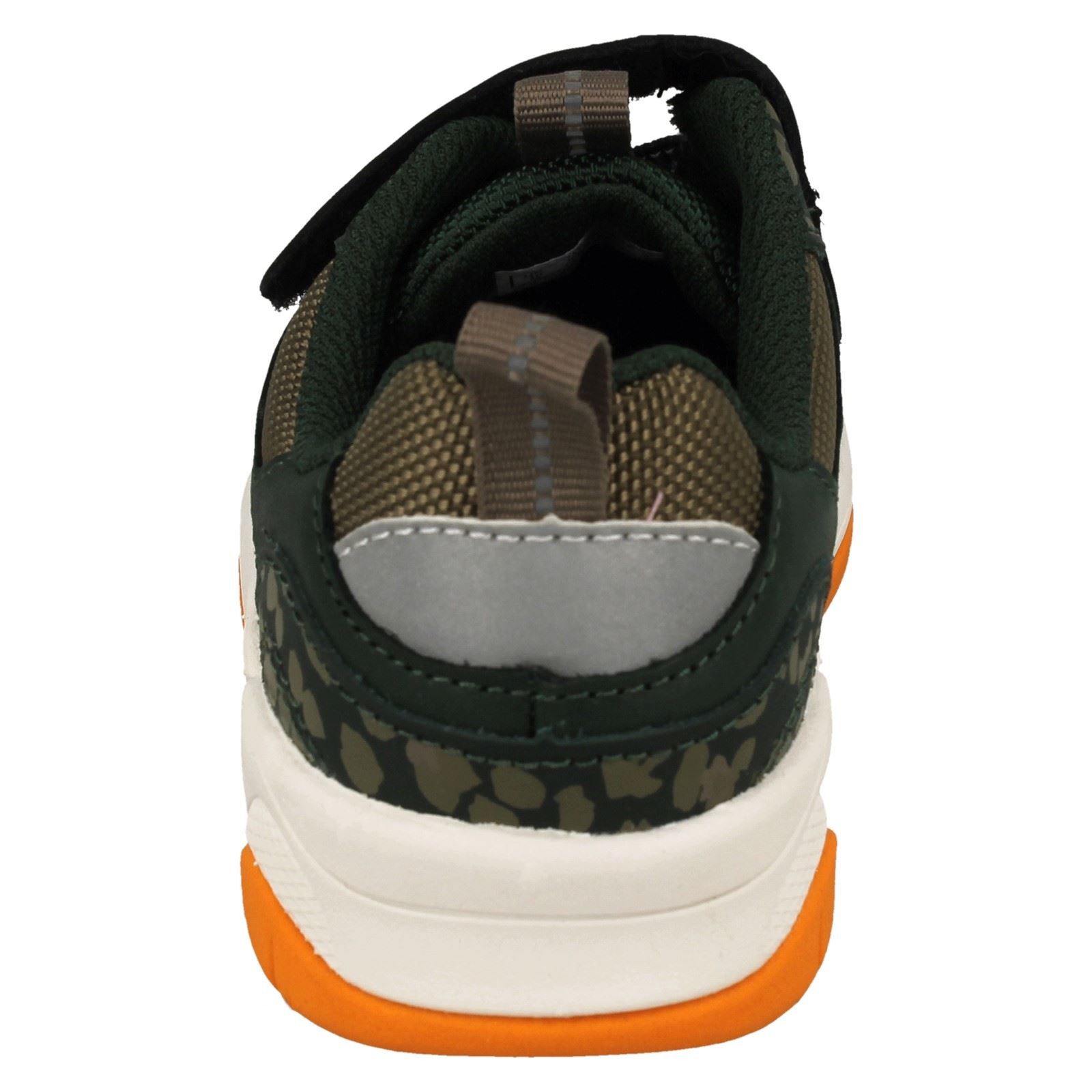 Childrens Clarks Stylish Big Cat Inspired Claw Detailed Trainers Clowder Run K - Picture 5 of 29