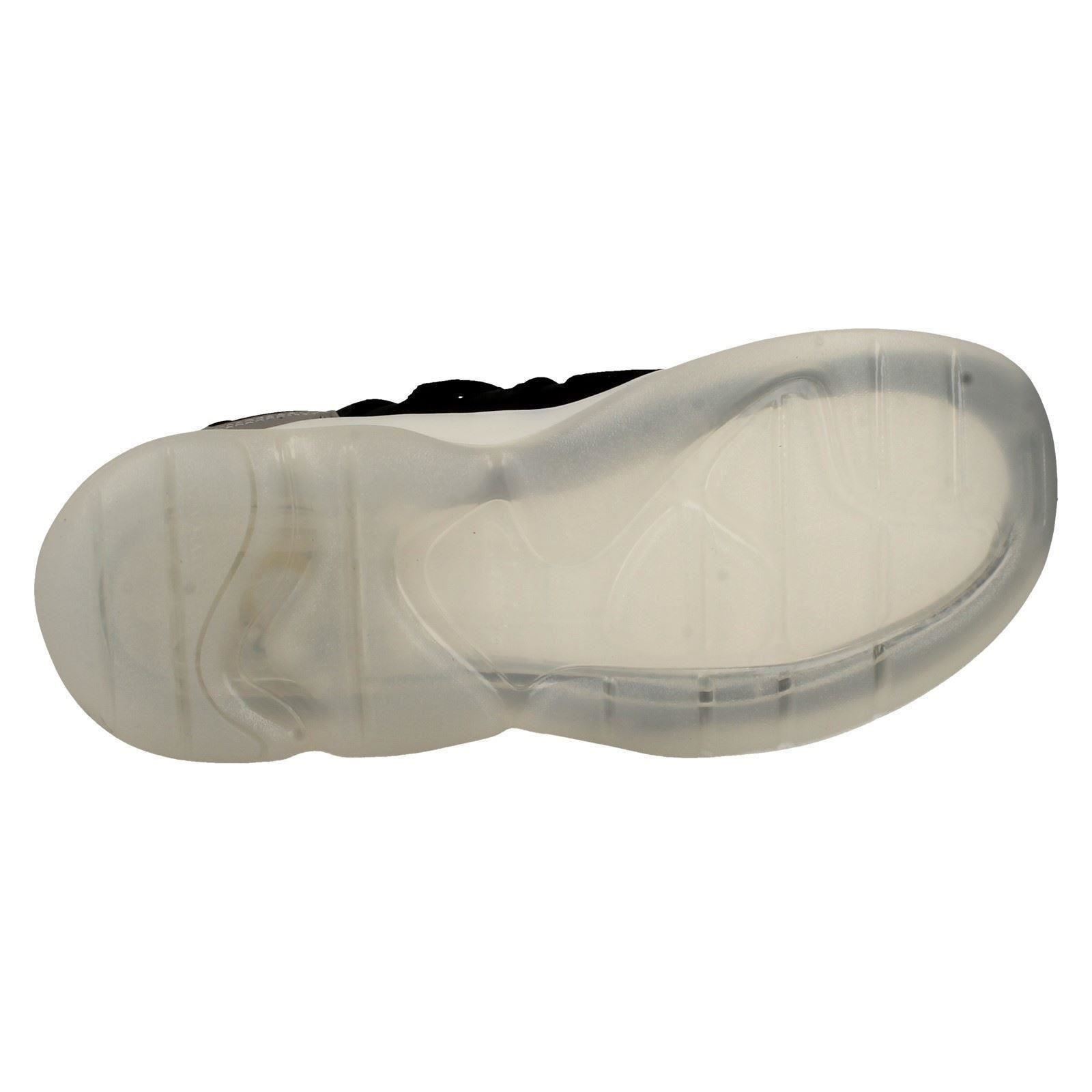 Boys Clarks Fashionable Slip On Trainers Buzzed Fire