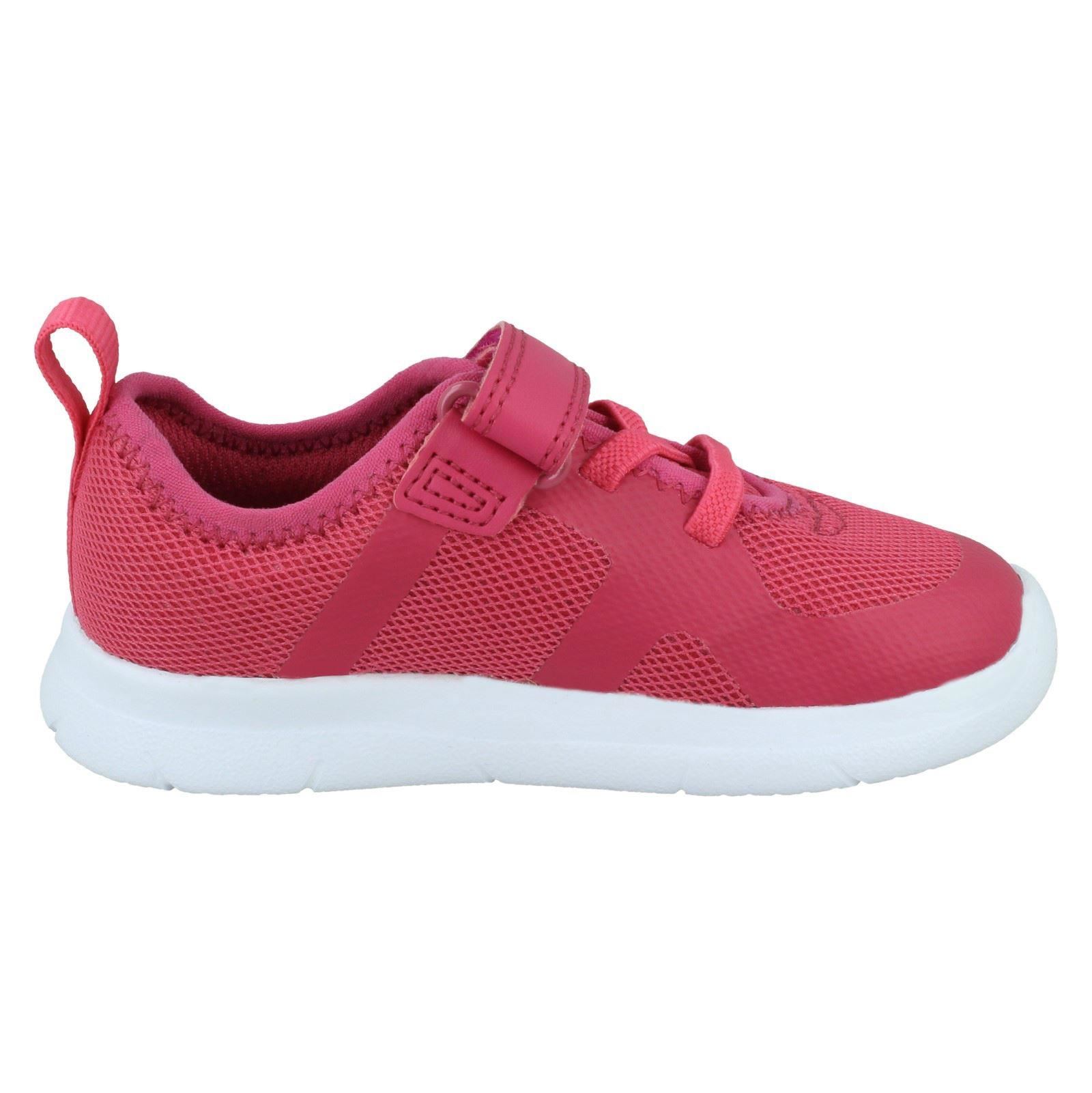 Childrens Unisex Girls Boys Clarks Casual Trainers *Ath Flux* - Picture 57 of 64