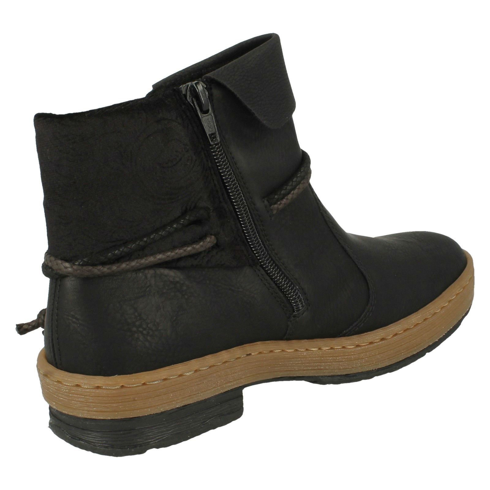 Womens Womens Womens Rieker Casual Ankle Boots - Z6771 563688 Womens Womens Womens Rieker Casual Ankle Boots - Z6771 563688