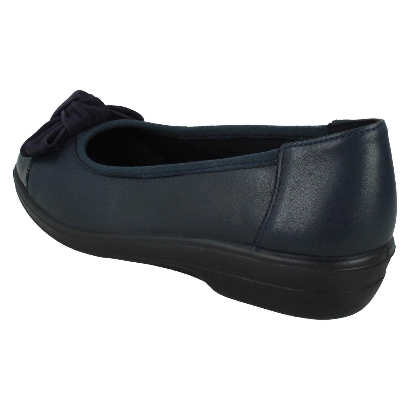Ladies Padders Slip On Wedge Shoes Orient - Picture 22 of 28