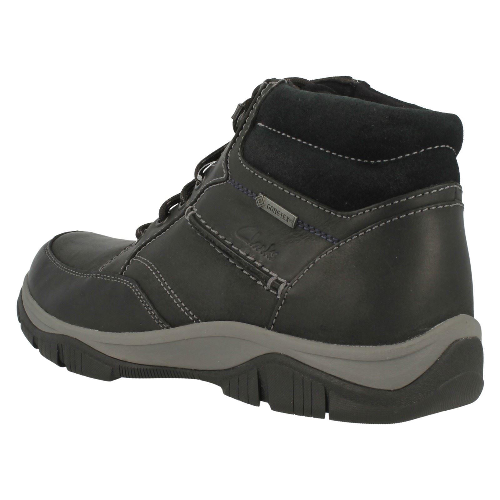 clarks gore tex boots mens