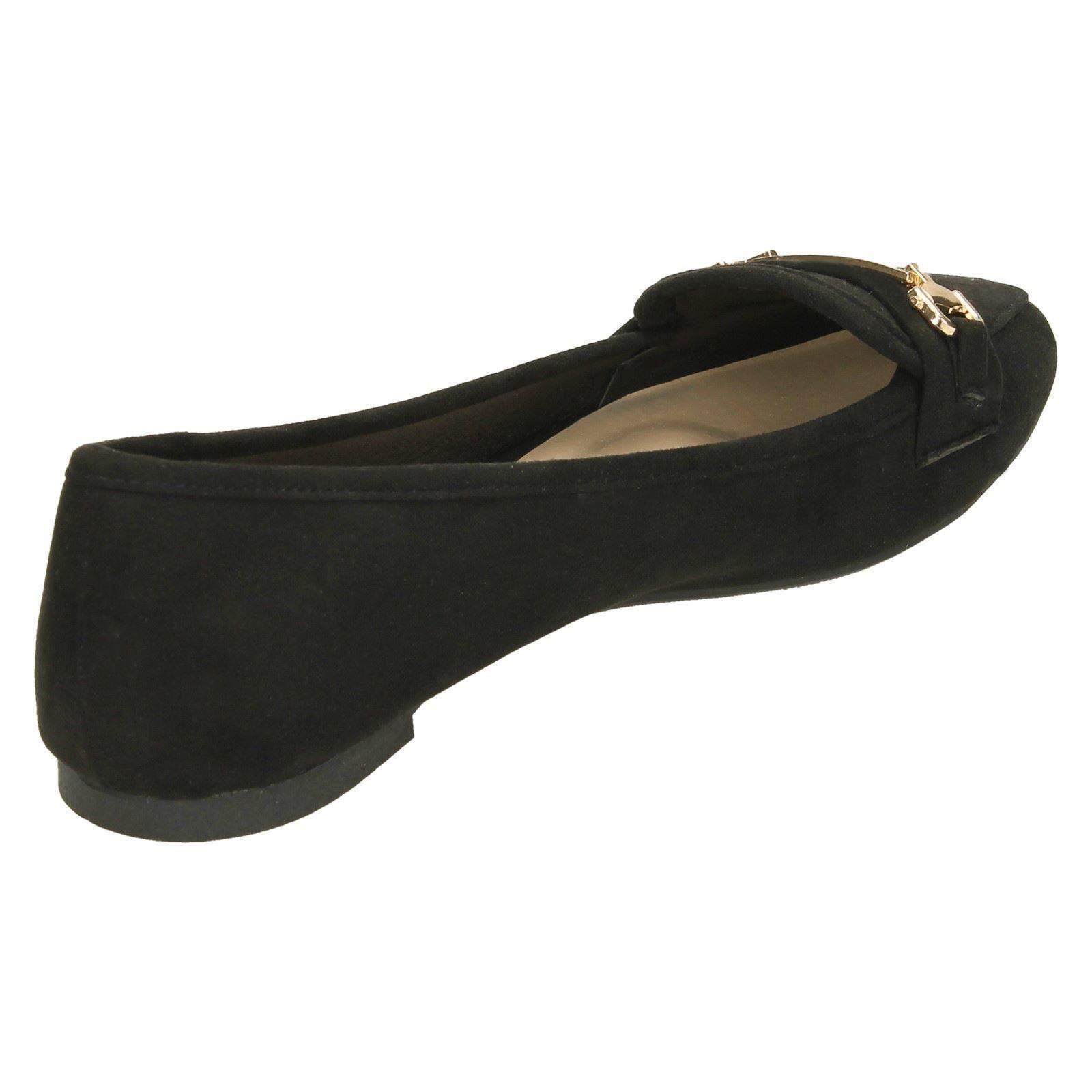 Ladies Spot On Saddle Vamp *Loafers* eBay