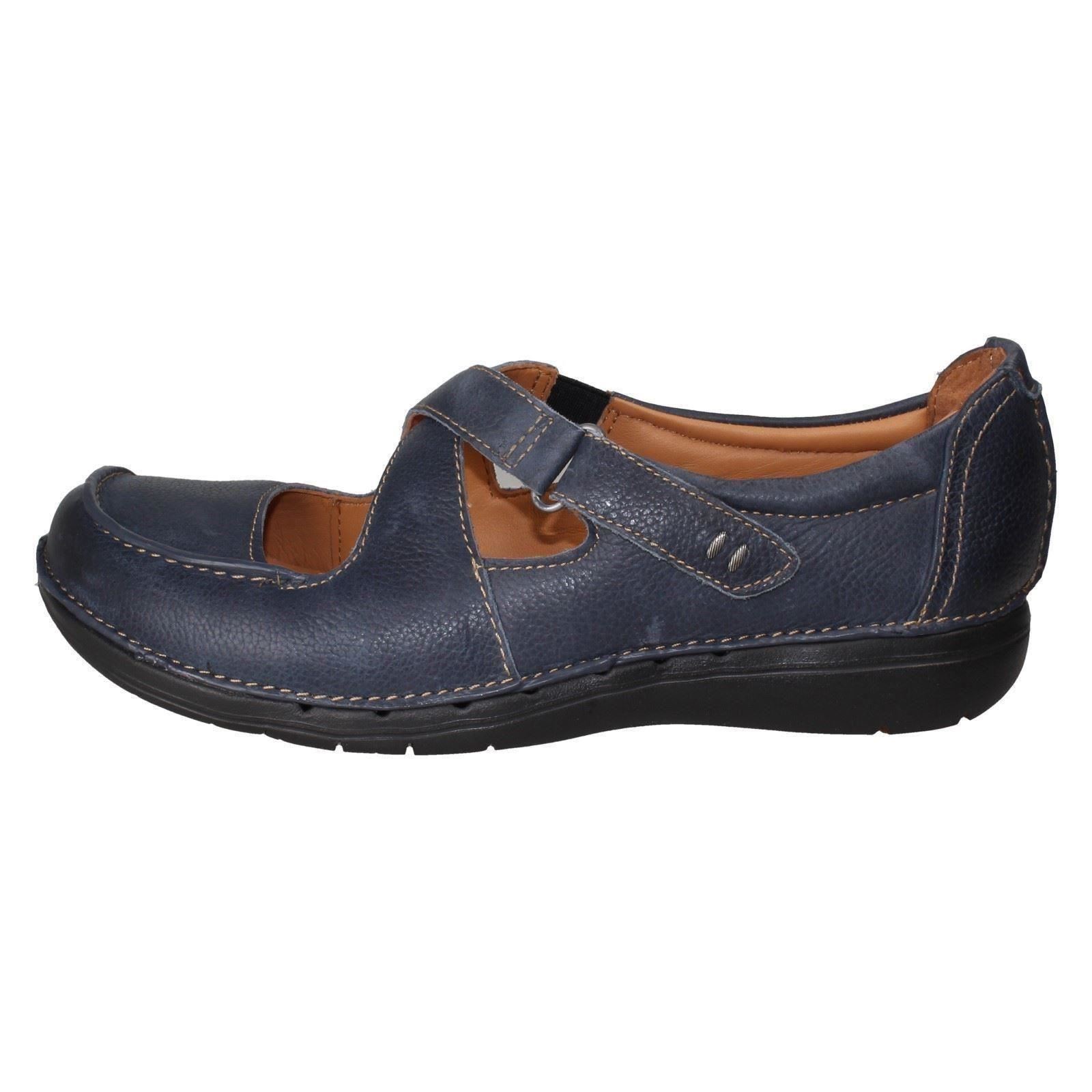 "Zapatos informales con gancho y bucle para damas sin estructura de Clarks ""Correa sin bucle"" - Imagen 12 de 19
