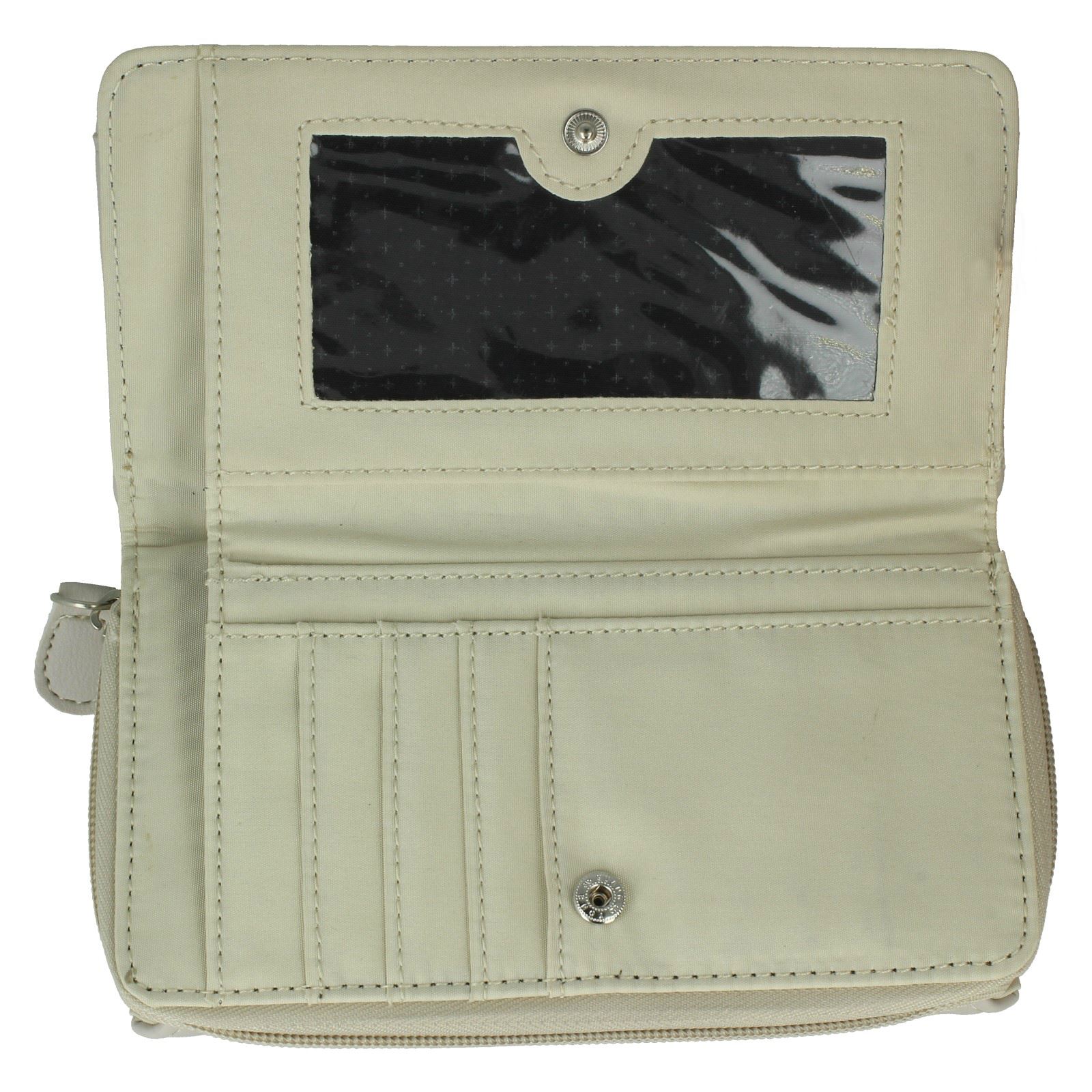 Ladies Nicole Brown Metallic Detail Purses "JBPS172" - Picture 8 of 16