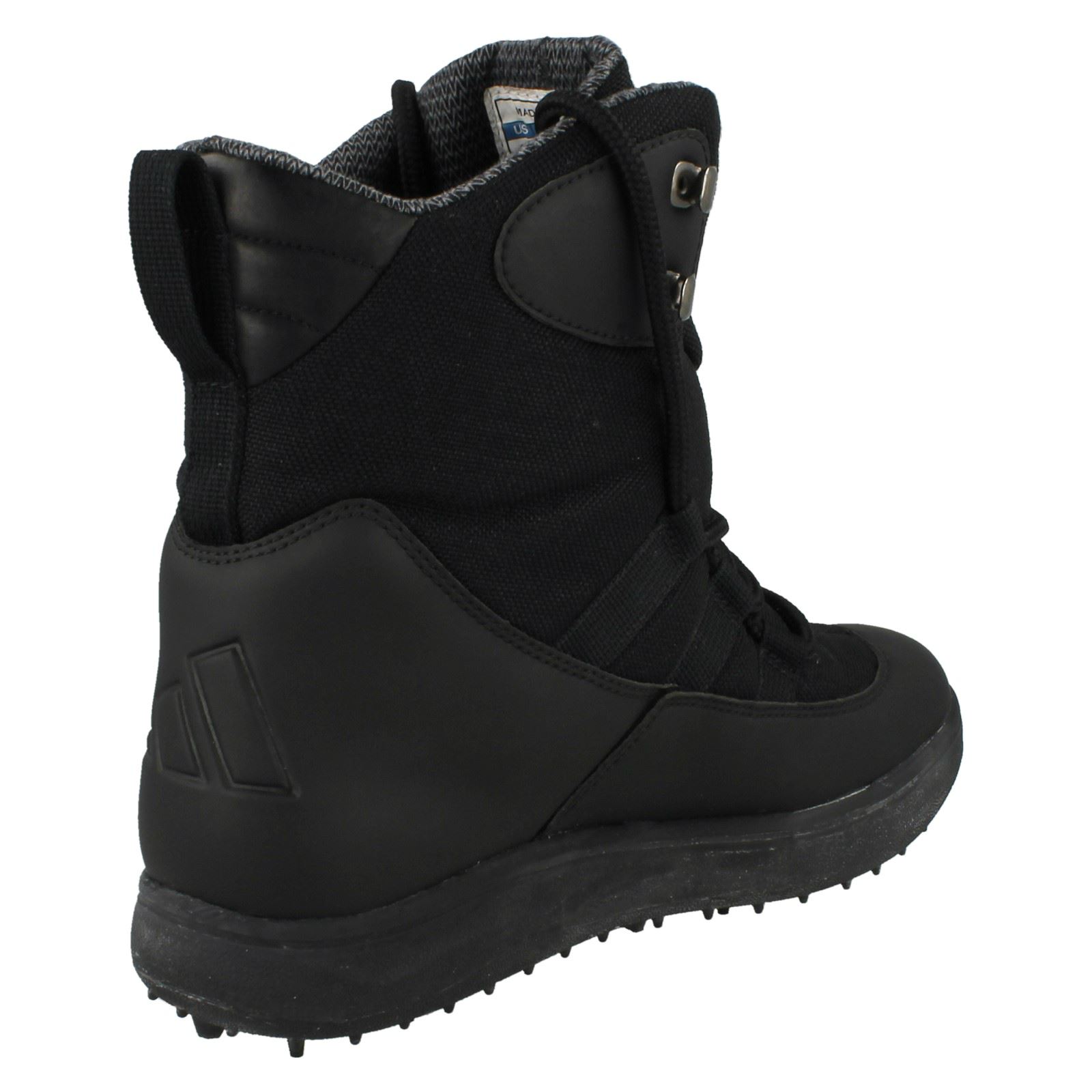 Boys Adidas Waterproof Lace Up Golf Boots 'Mud Skipper II' - Picture 5 of 9