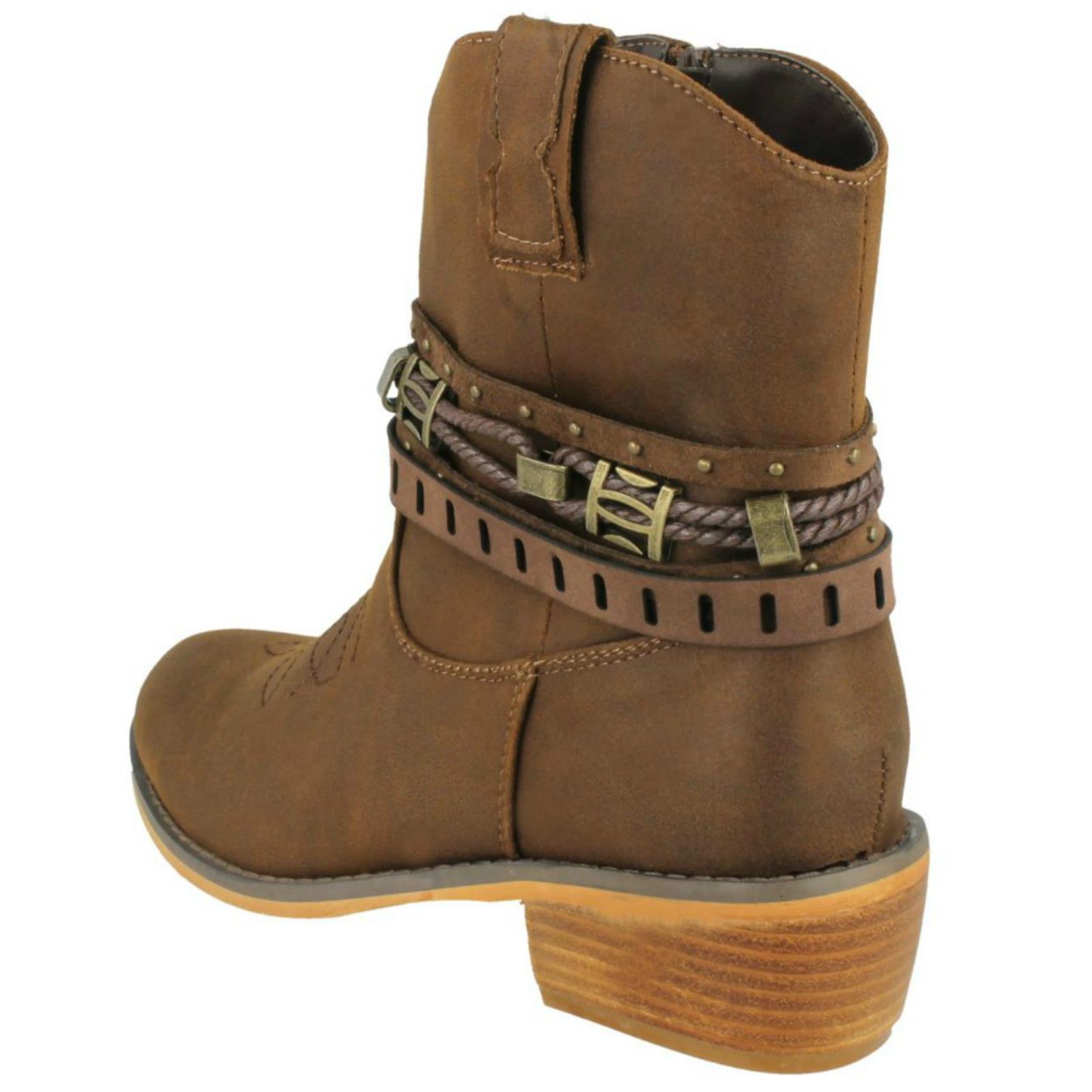 Botas de vaquero Down To Earth para dama - Imagen 13 de 19