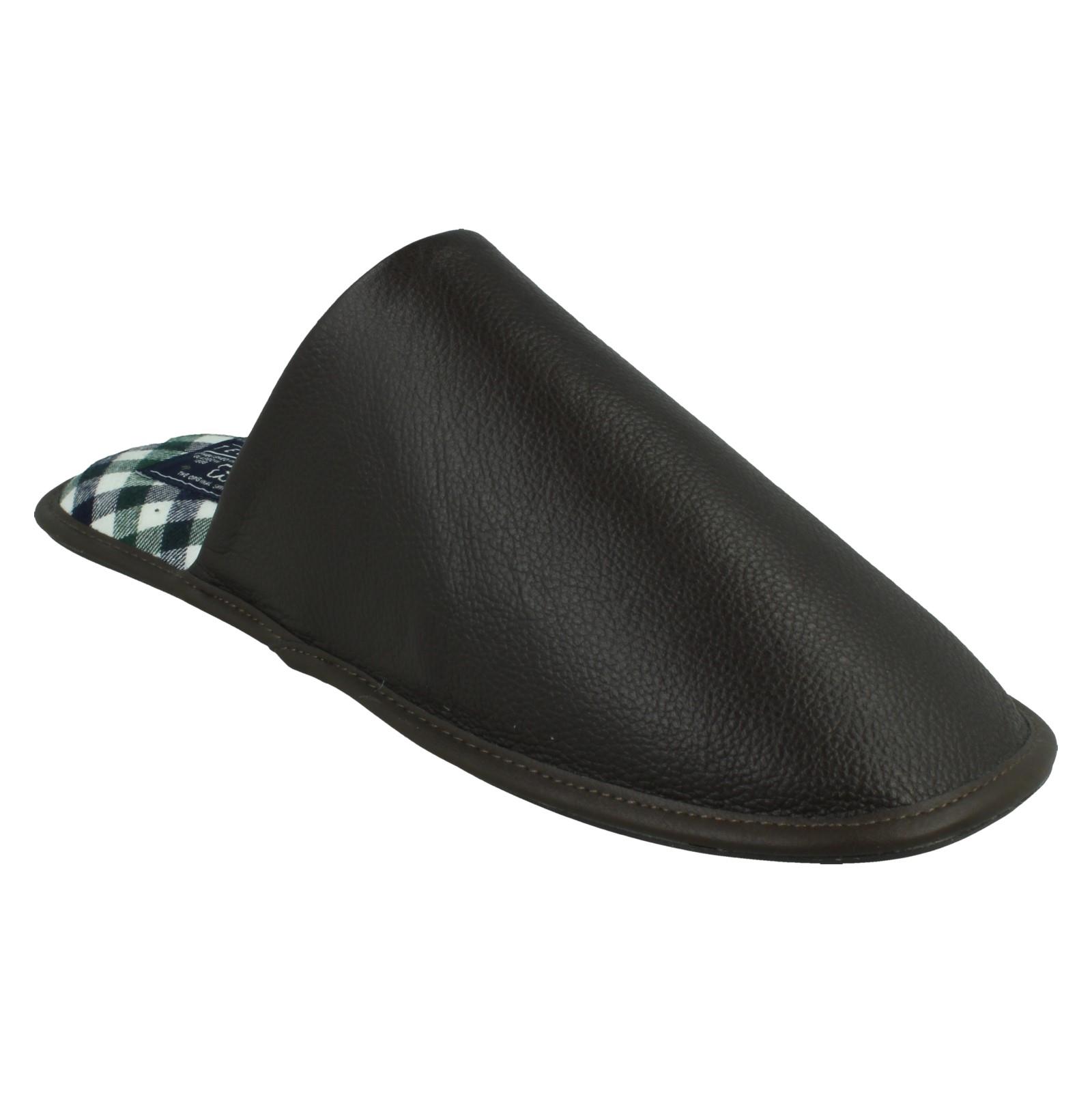 Mens Ted Baker Leather Mule Padded Slippers 'Ardin' - Picture 17 of 19