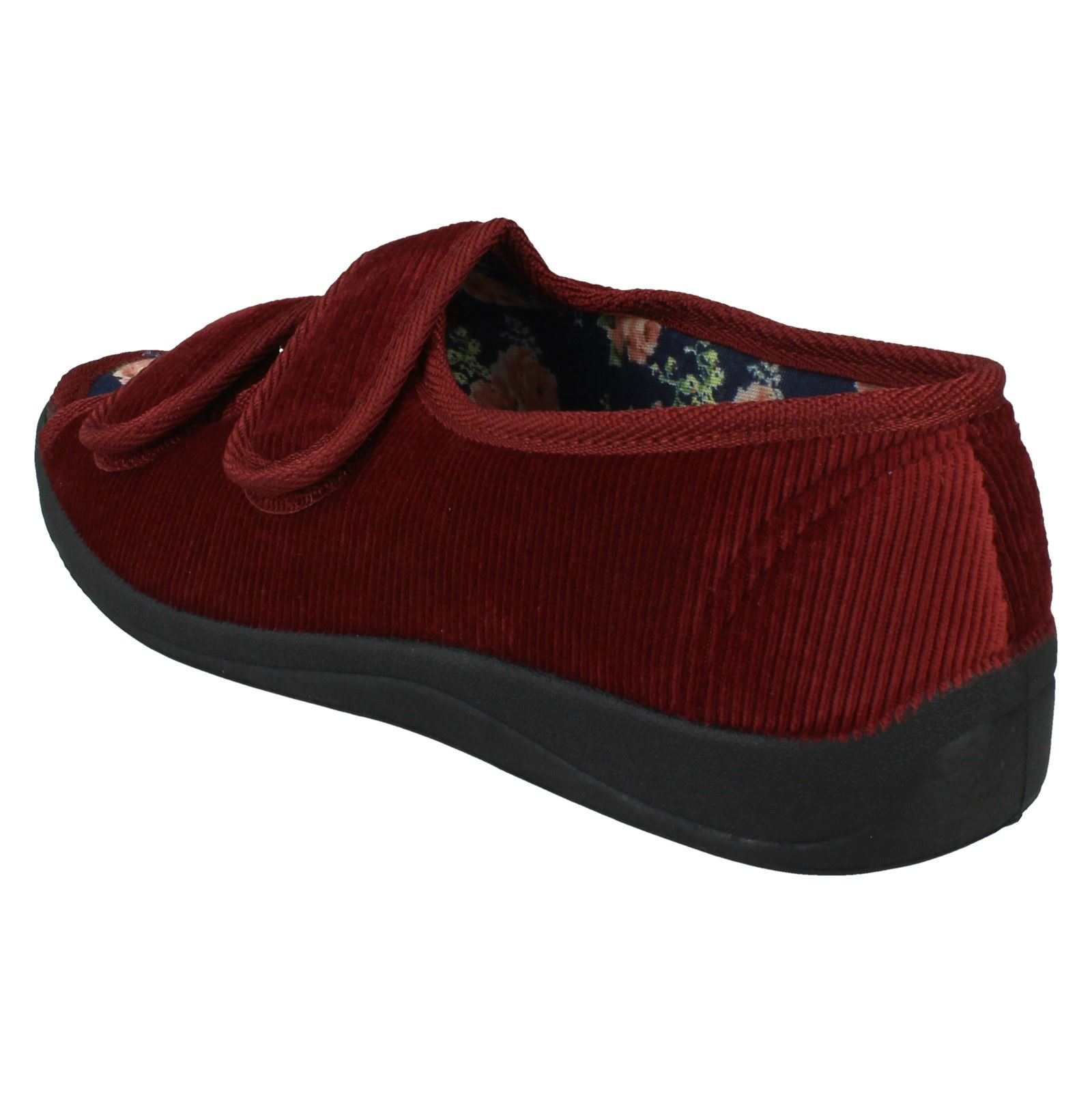 "Pantuflas forradas florales ""Mary"" para damas Four Seasons" - Imagen 16 de 28